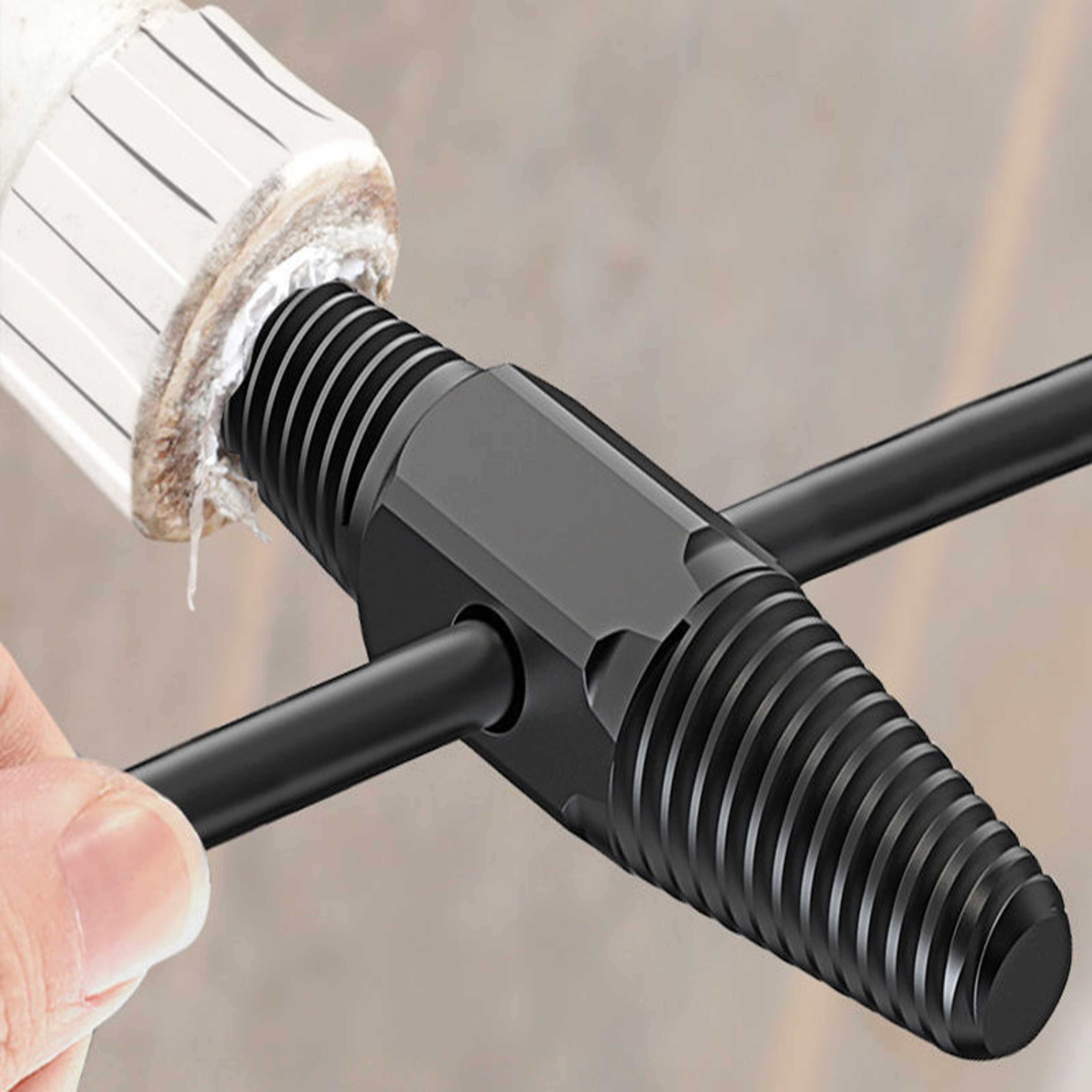 PipeRescue Pro Broken Pipe & Screw Extractor Set for Faucet Valves and Water Lines – view 2
