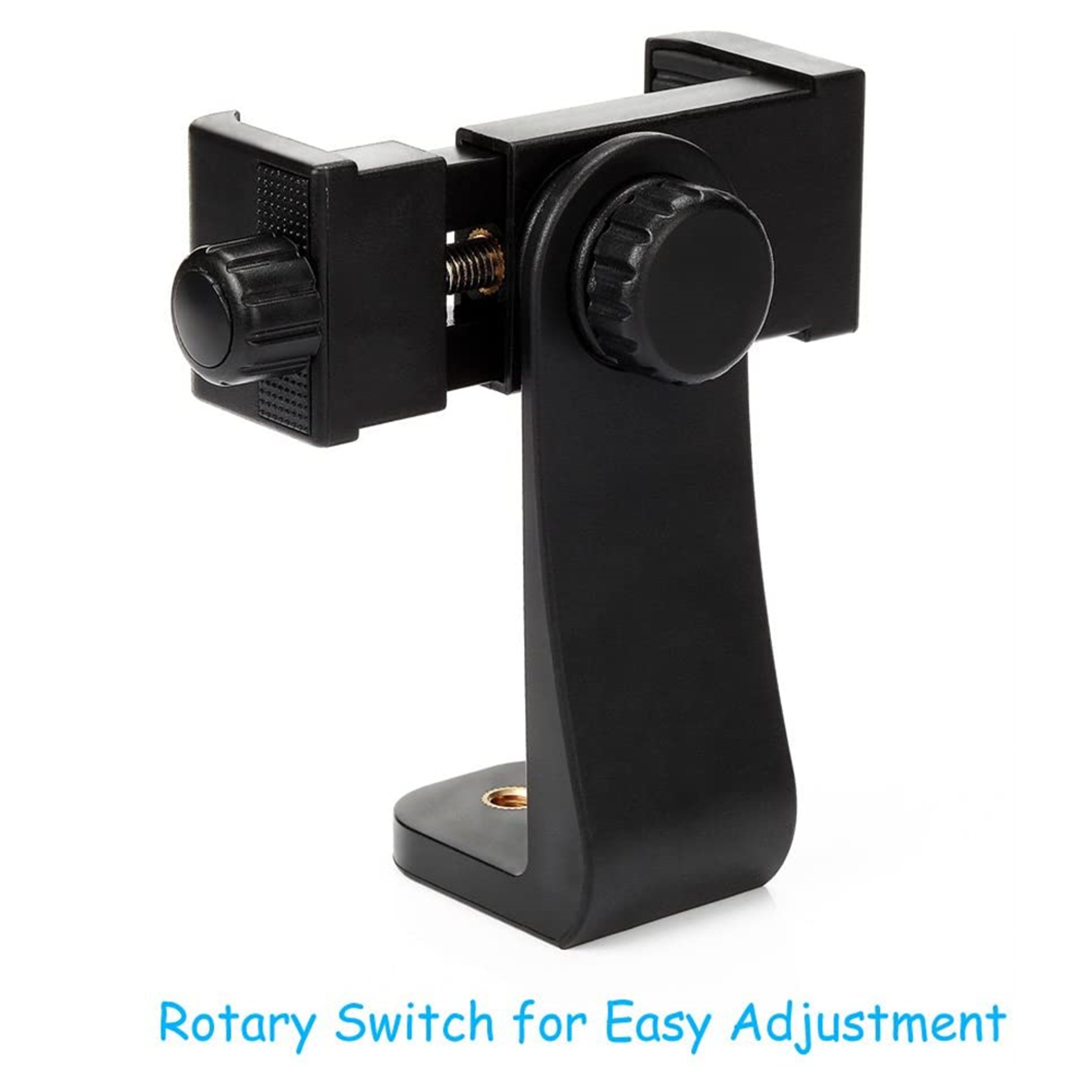 Universal 360° Smartphone Tripod Adapter & Screw Phone Clip Mounts – view 3