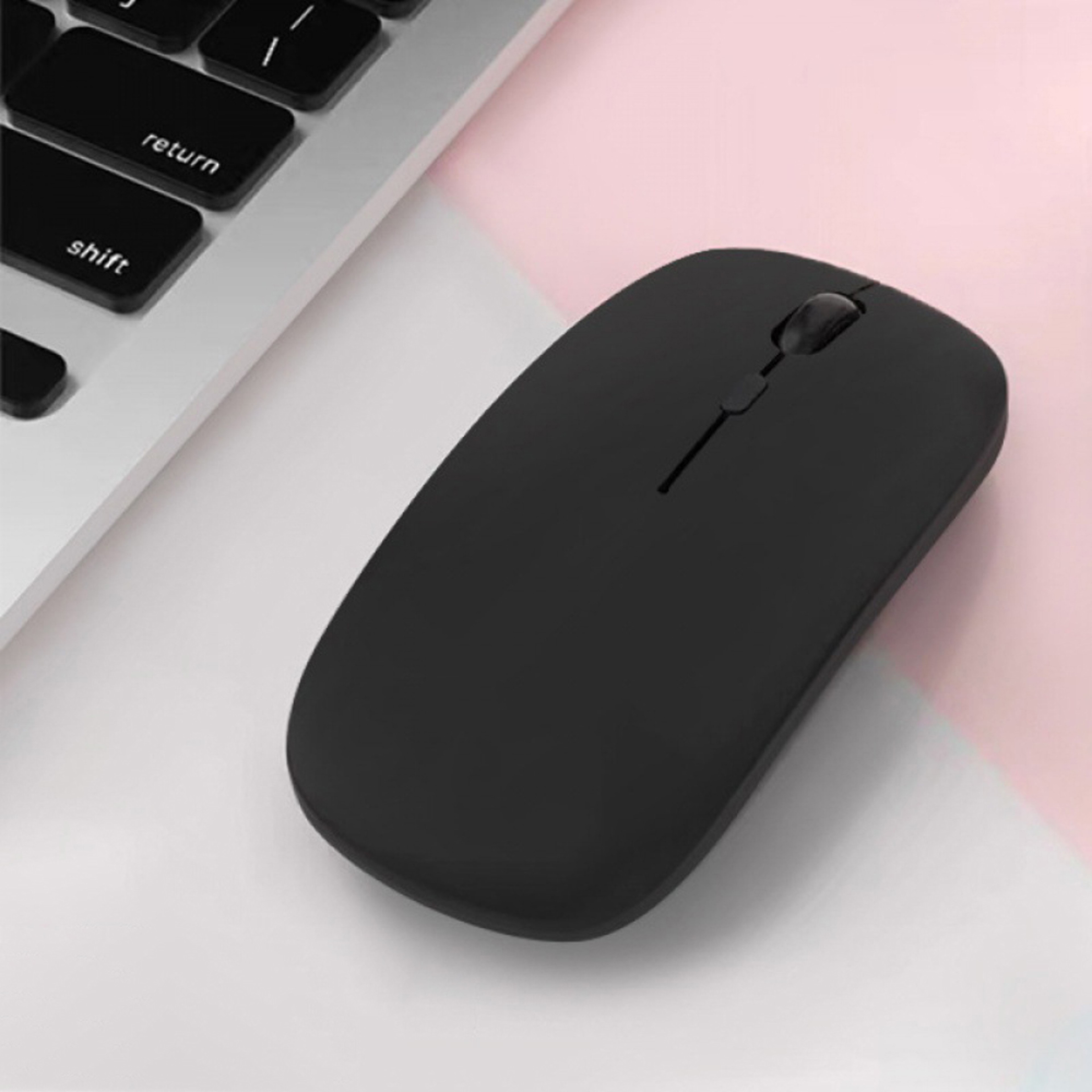 Marcaron Universal Bluetooth Silent Mouse Wireless Noiseless Optical Mouse For Laptop Tablet  PC 8