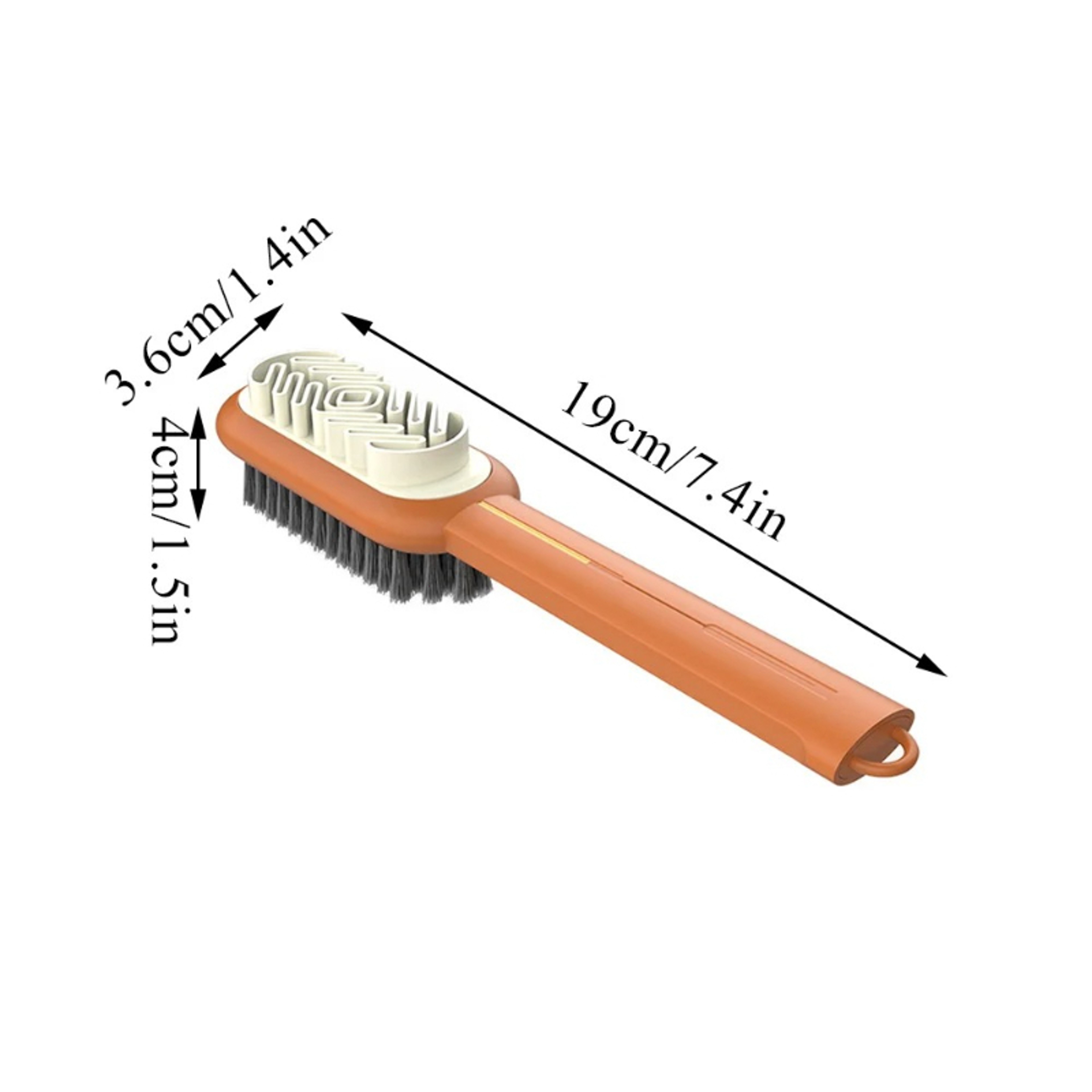 Premium Long Handled Suede  Boot Cleaning Brush Double Sided Shoe Cleaning Tool 8