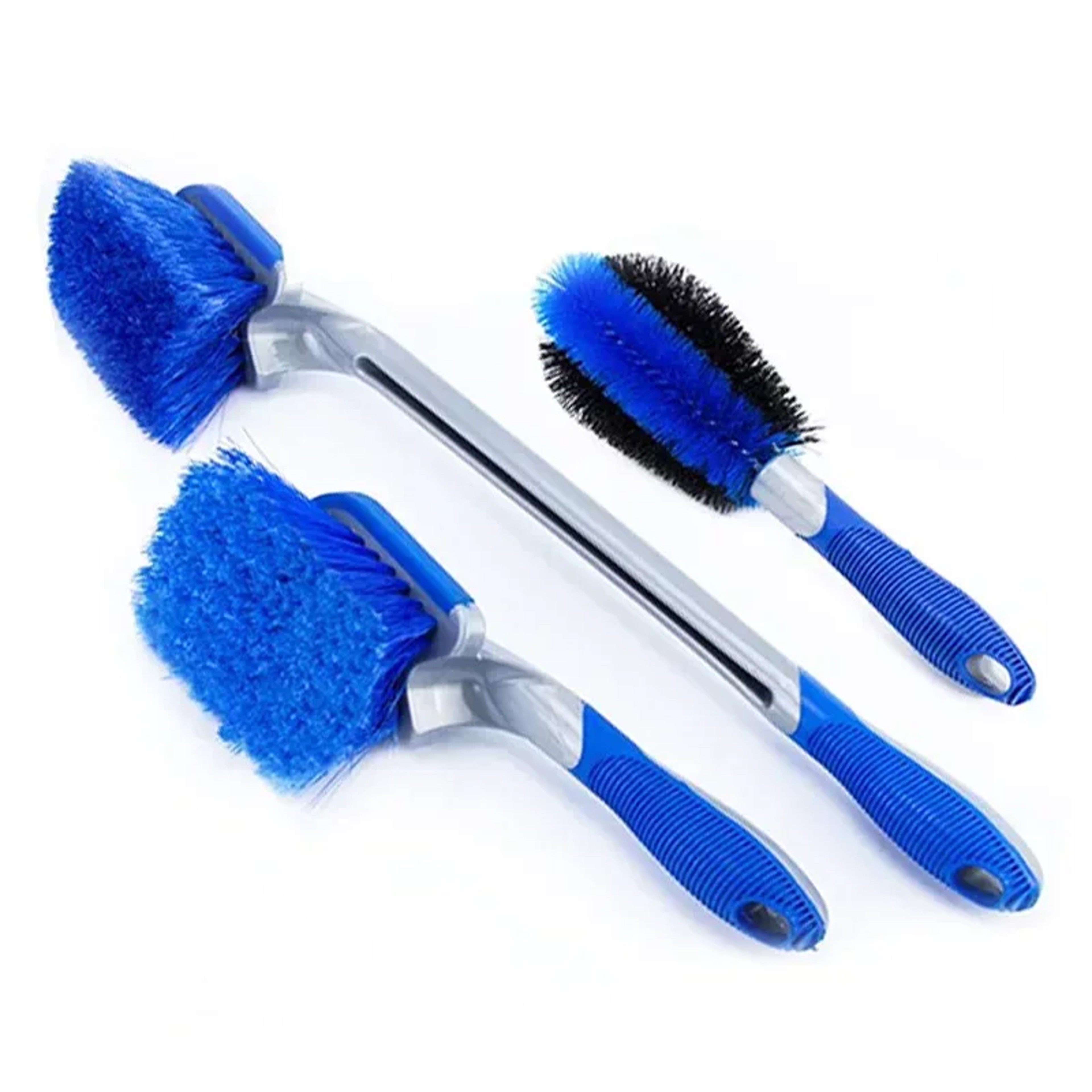 Premium Multi Angle Car Wheel Cleaning Brush  Tire Cleaning Tool Set For Rims Hubs And Auto Detaili 1