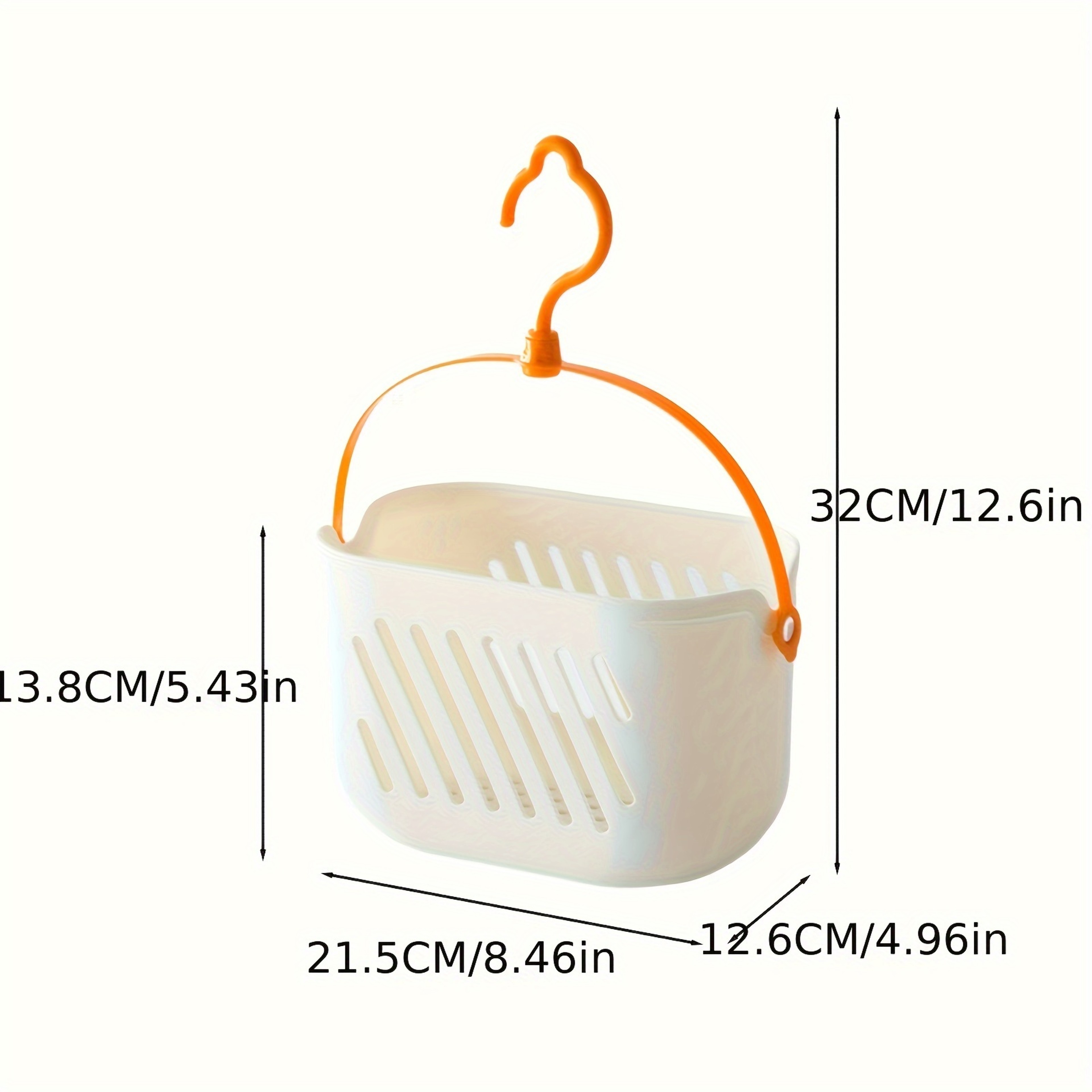Premium Multi Purpose Wall Mount Storage Basket Hanging Storage Basket  Kitchen Organizer 4
