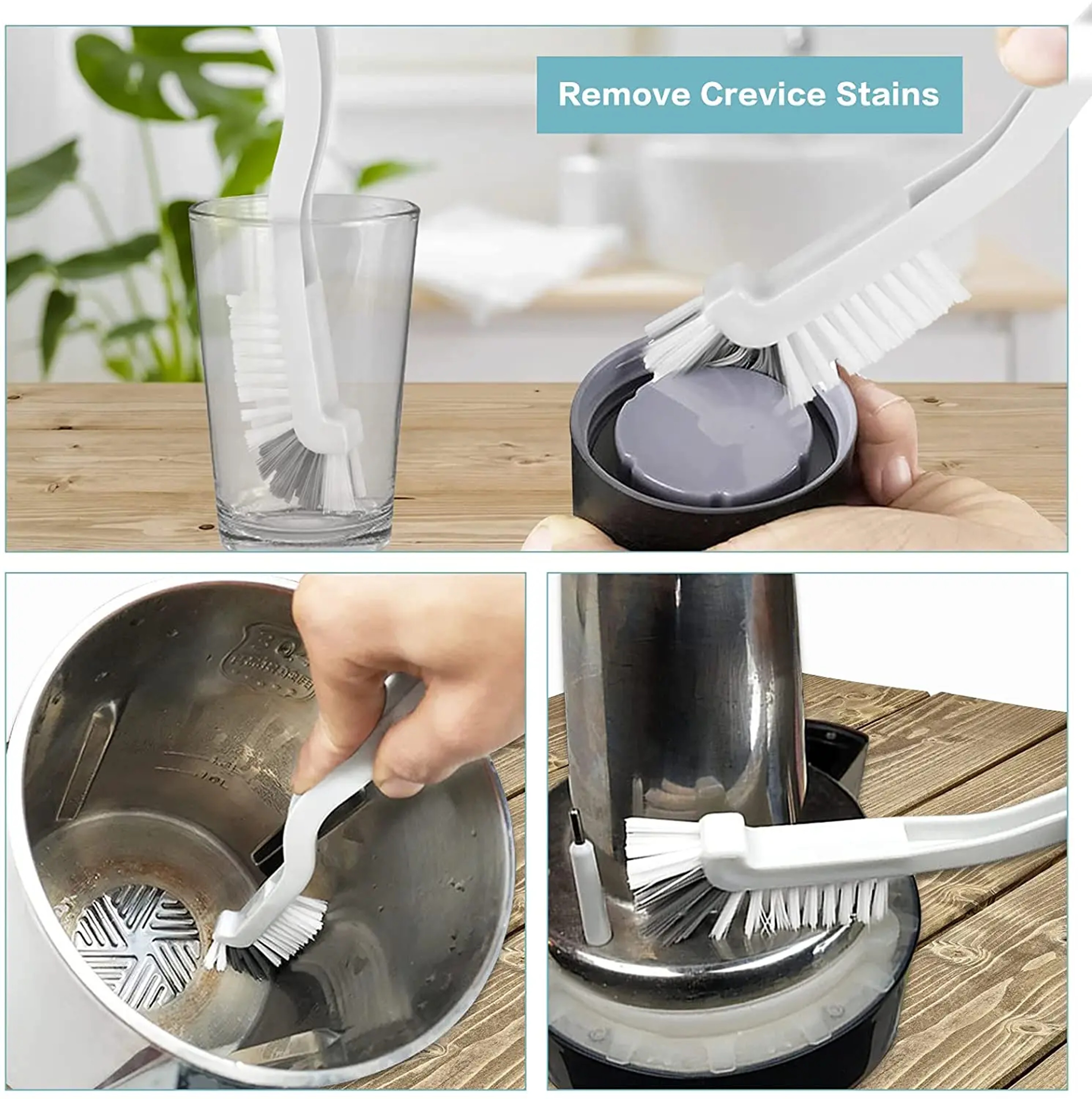 Deep Reach Bottle & Sink Cleaning Brush Set Bottle Brush & Kitchen Cleaning Brush – view 2