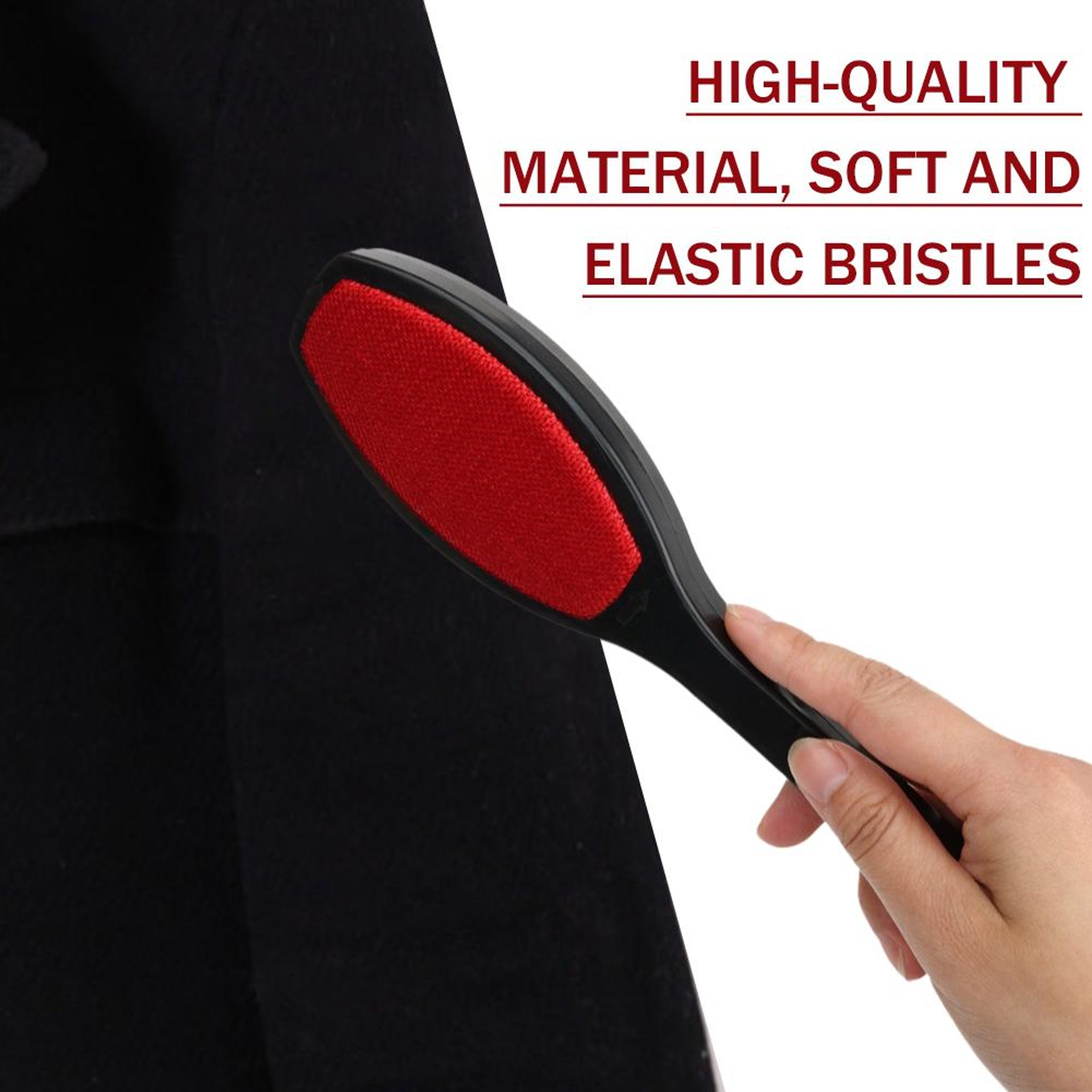 Dual Sided Reusable Lint  Pet Hair Remover Brush For Clothes Furniture  Fabrics 2
