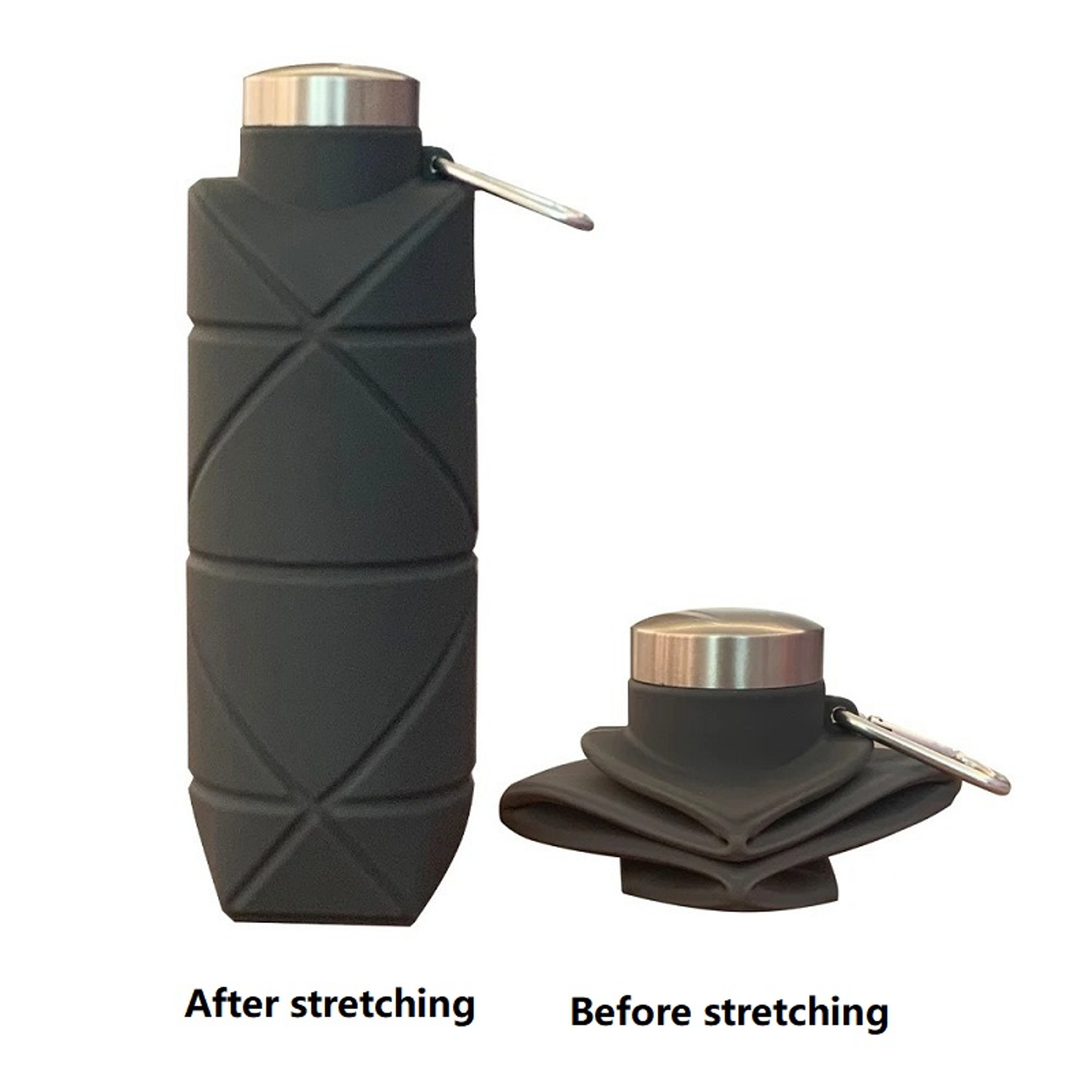 Premium Collapsible Soft Water Bottle Portable Running Hydration Flask for Sports & Outdoor – view 9