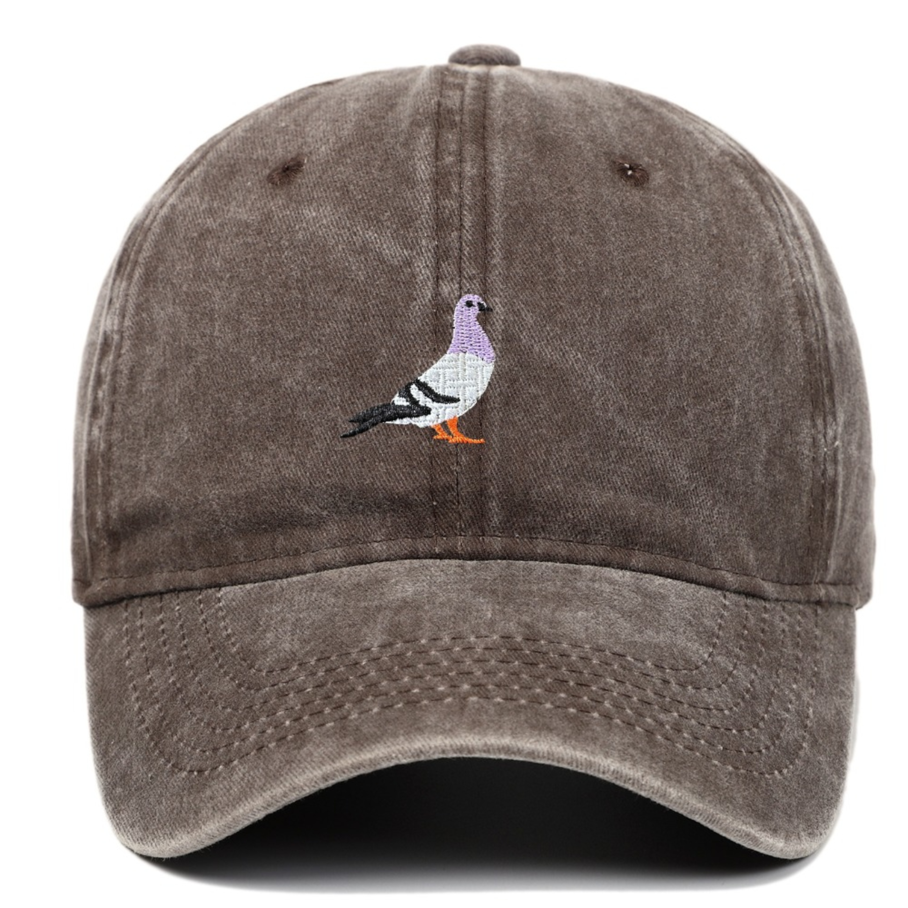 Pigeon Embroidered Adjustable Baseball Cap For Outdoor Adventures  Everyday Sun Protection 8