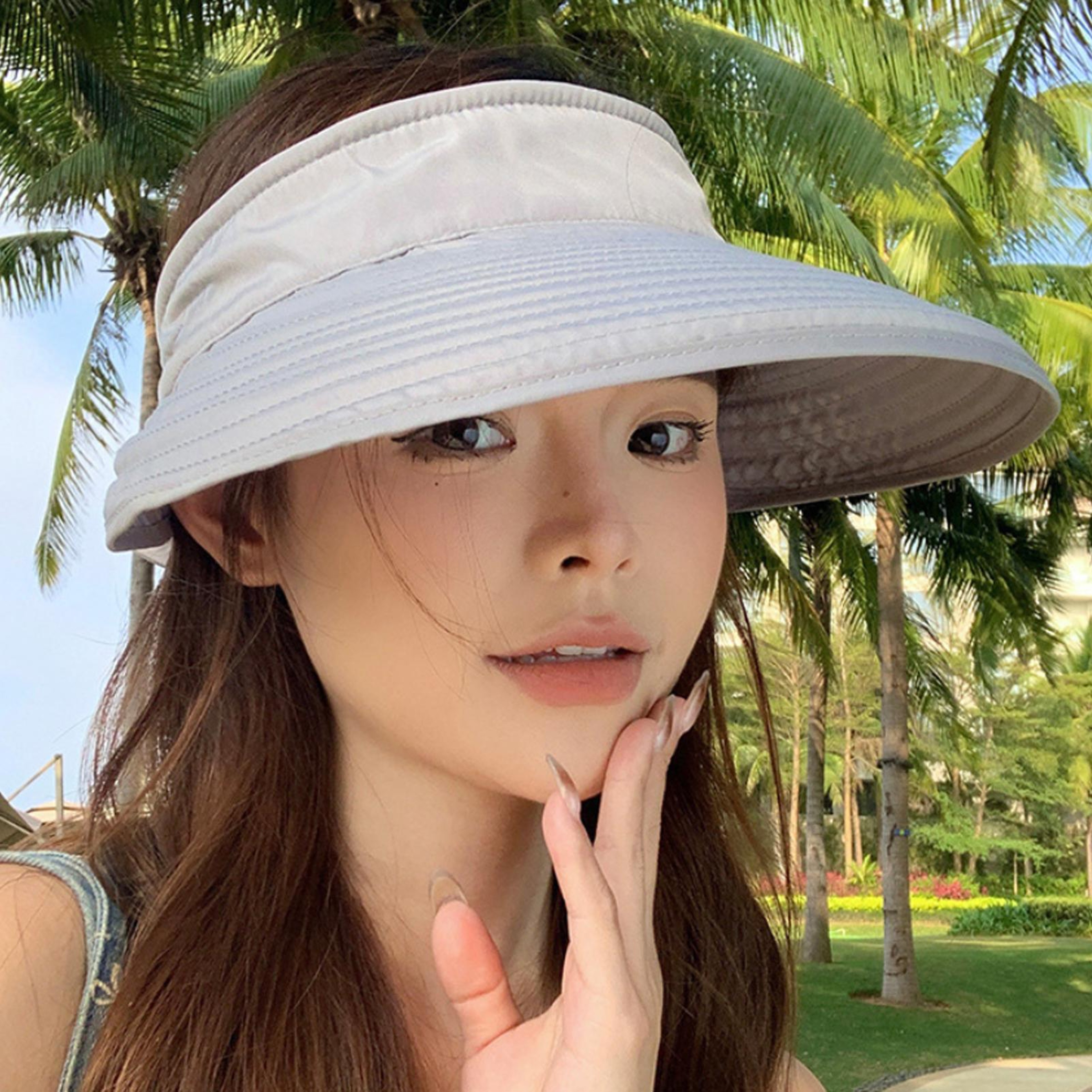 SolarShield Lightweight UV Protection Sun Hat For Beach Travel  Outdoor Sports 3