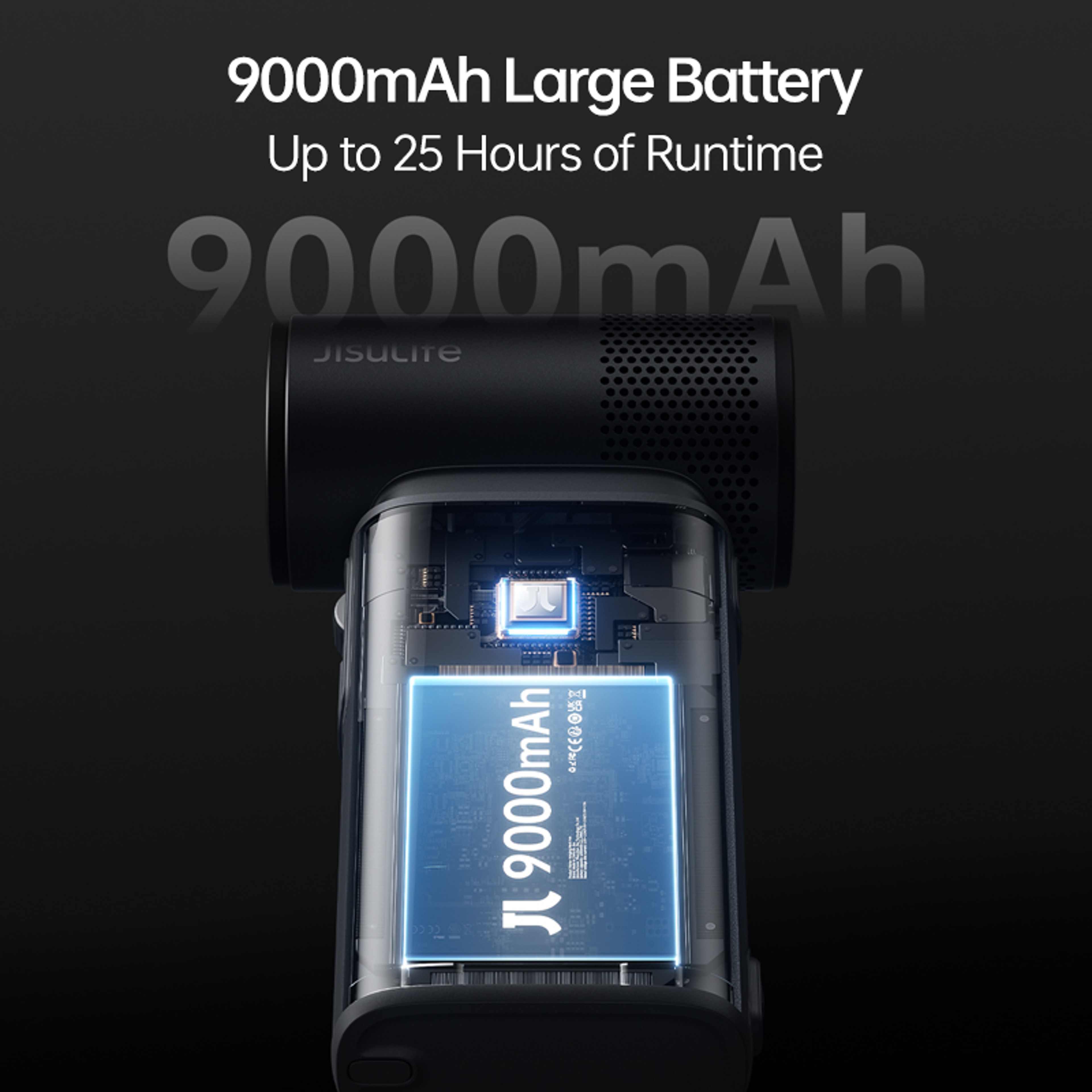 Ultra2 Handheld Fan Powerful Turbo Fan Portable Rechargeable With 100 Speeds  9000mAh Battery 2