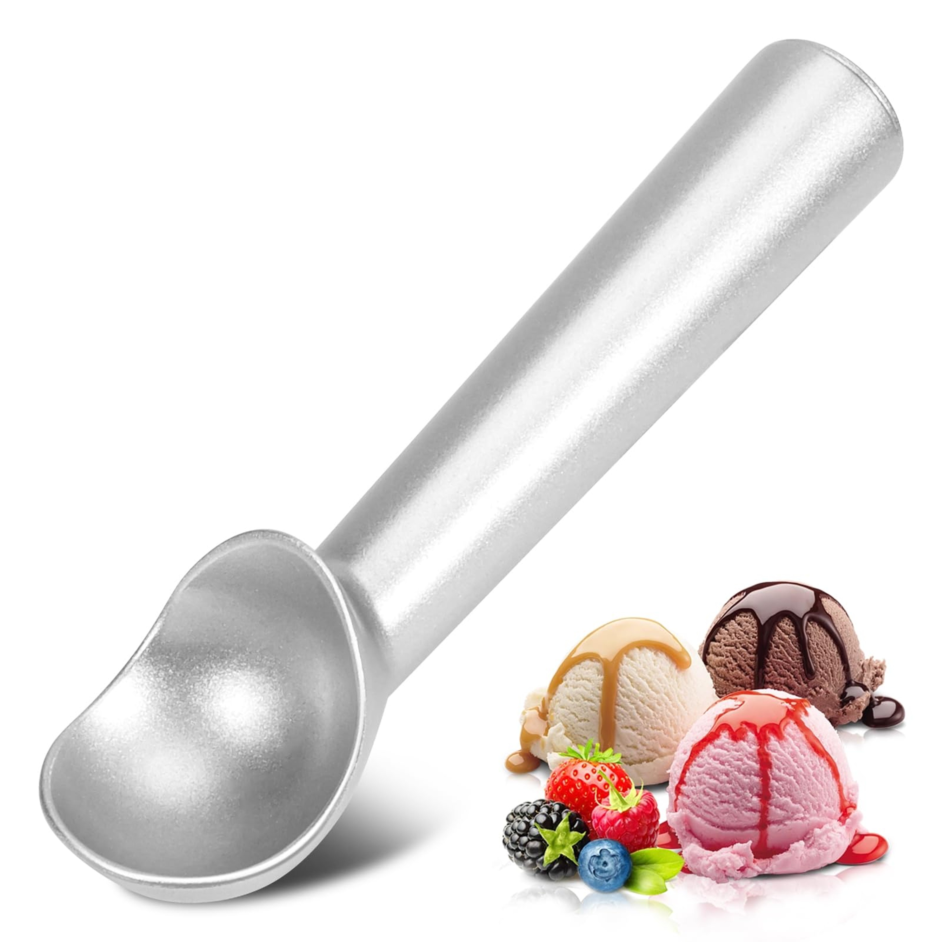 Premium One Piece Ice Cream Scoop Nonstick Ice Cream Scooper With Heavy Duty Aluminum Ice Cream Sco 6
