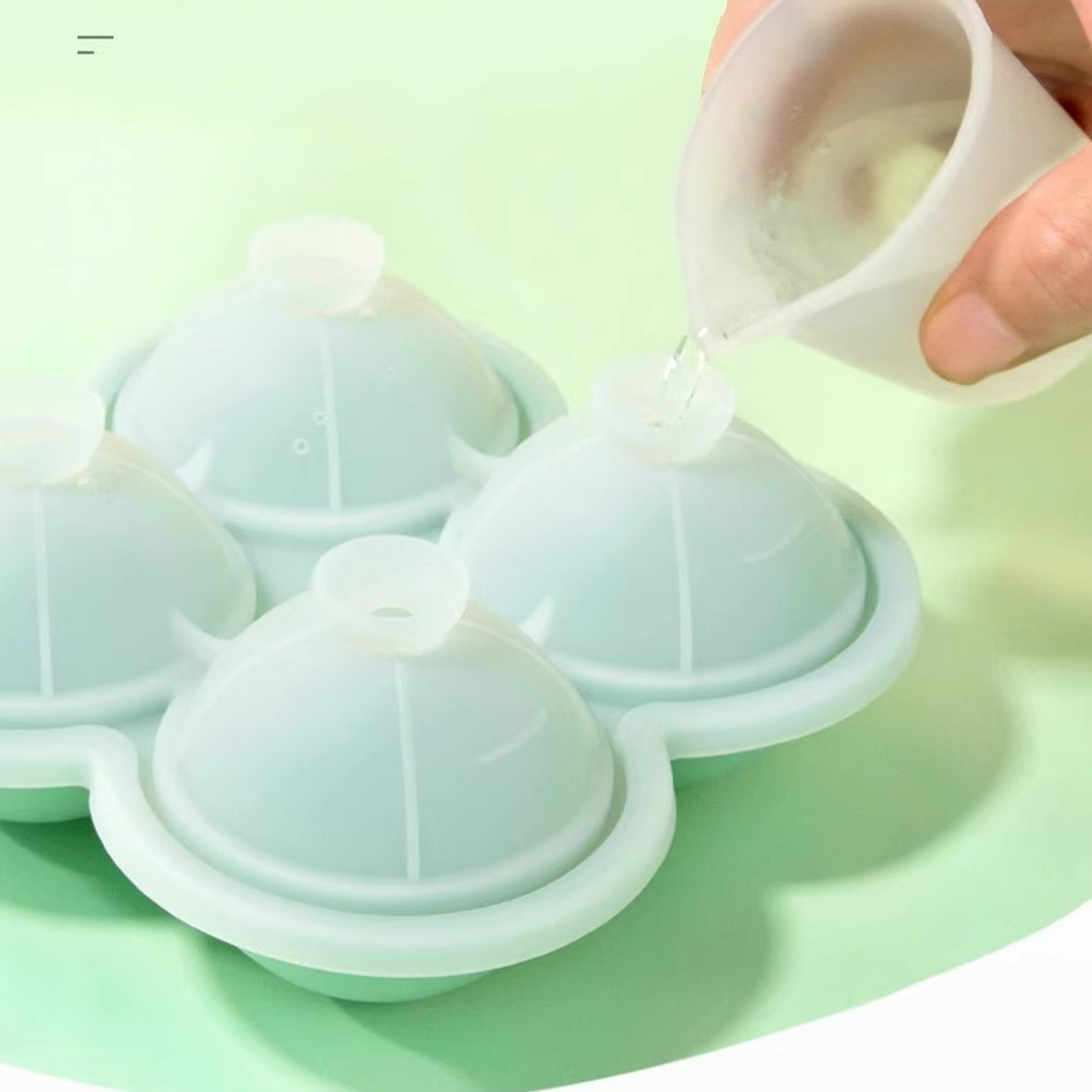 Large Silicone Ice Sphere Mold For Whiskey Cocktails And SlowMelting Drinks 3