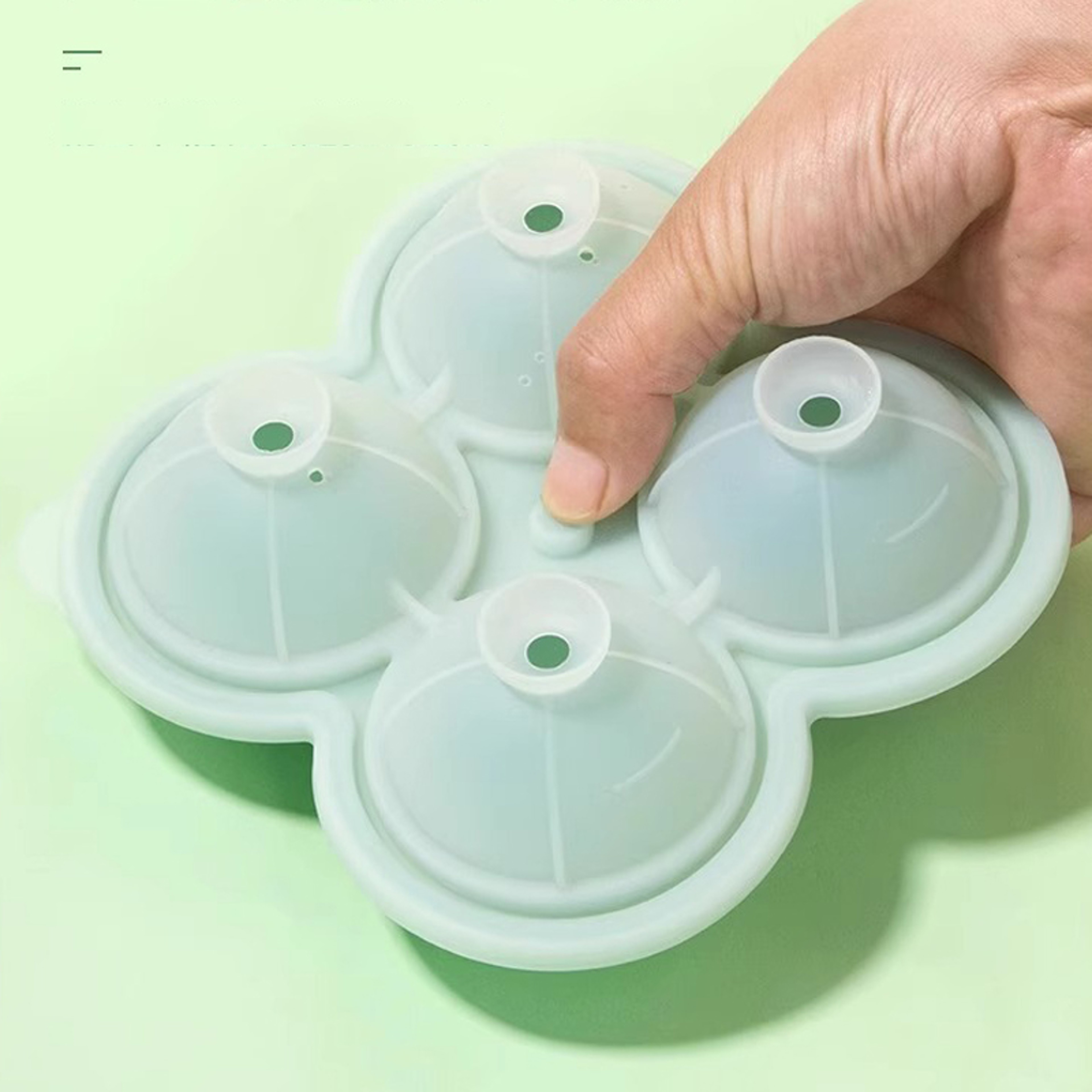 Large Silicone Ice Sphere Mold For Whiskey Cocktails And SlowMelting Drinks 4
