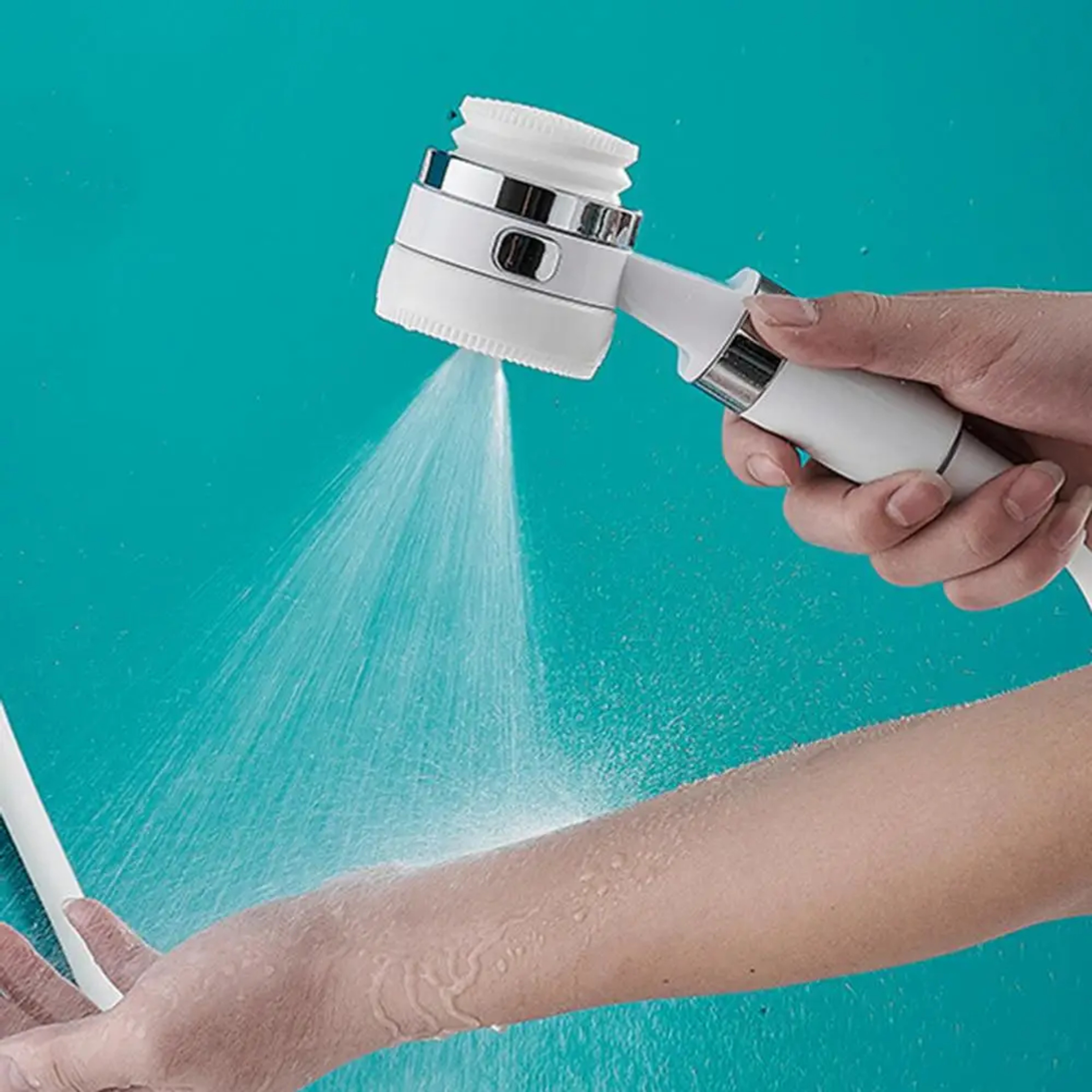 TrailFlow Pro Rechargeable Portable Camping Shower With Digital Display  High Pressure Pump 4