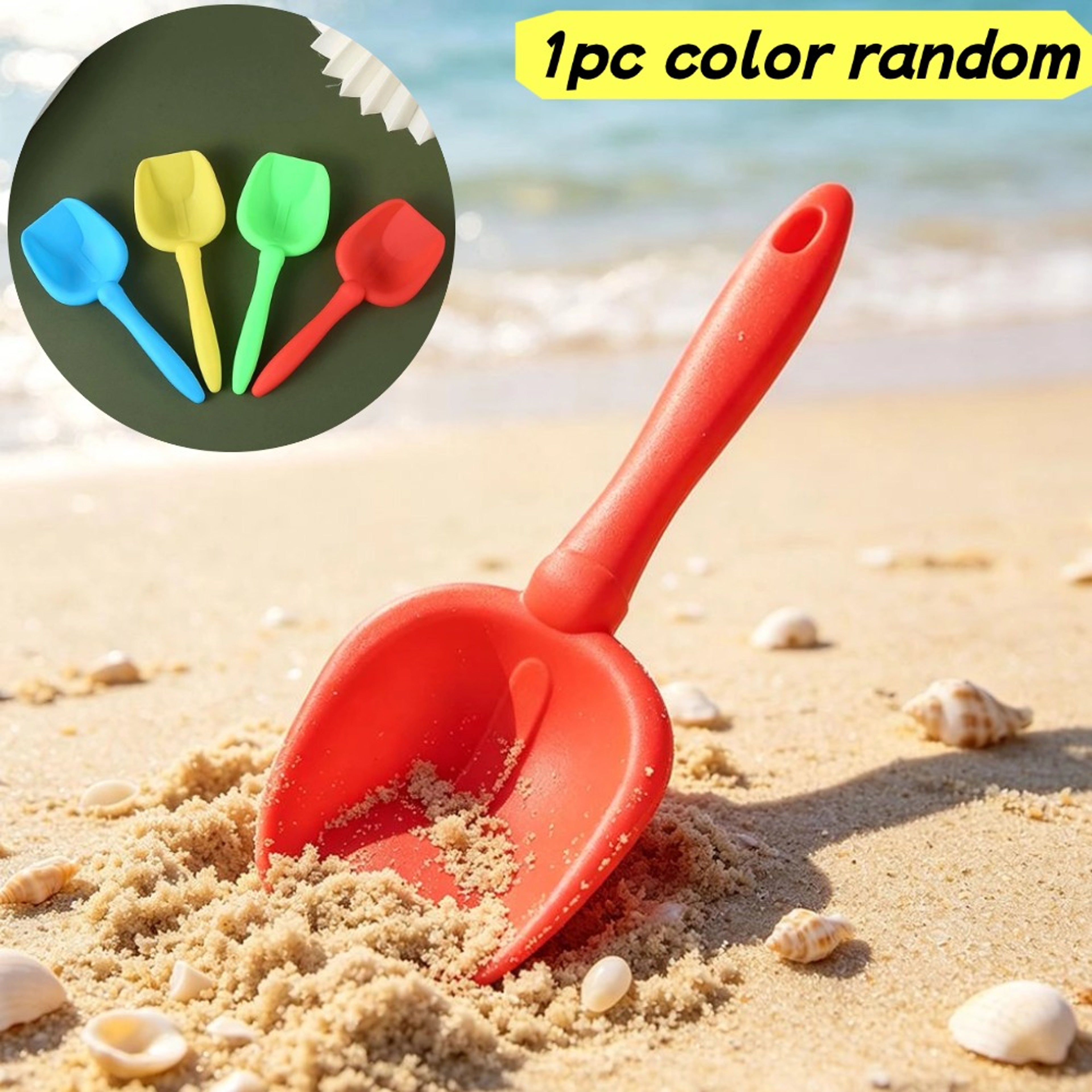 Kids Beach Shovel Sand Digging Toy For Beach Sandbox  Snow Play 1