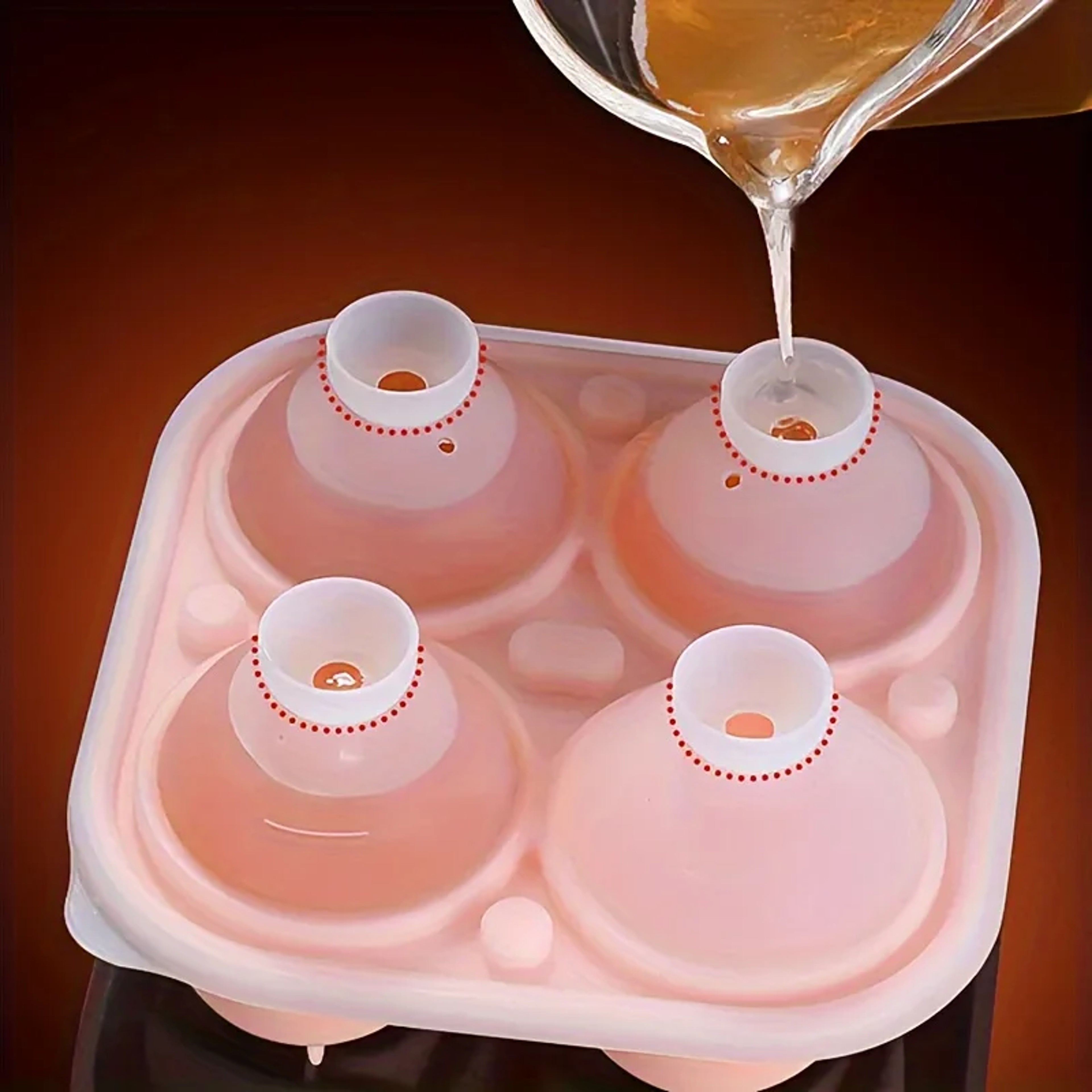 Rose Blossom Ice Cube & Chocolate Mold Tray – view 2