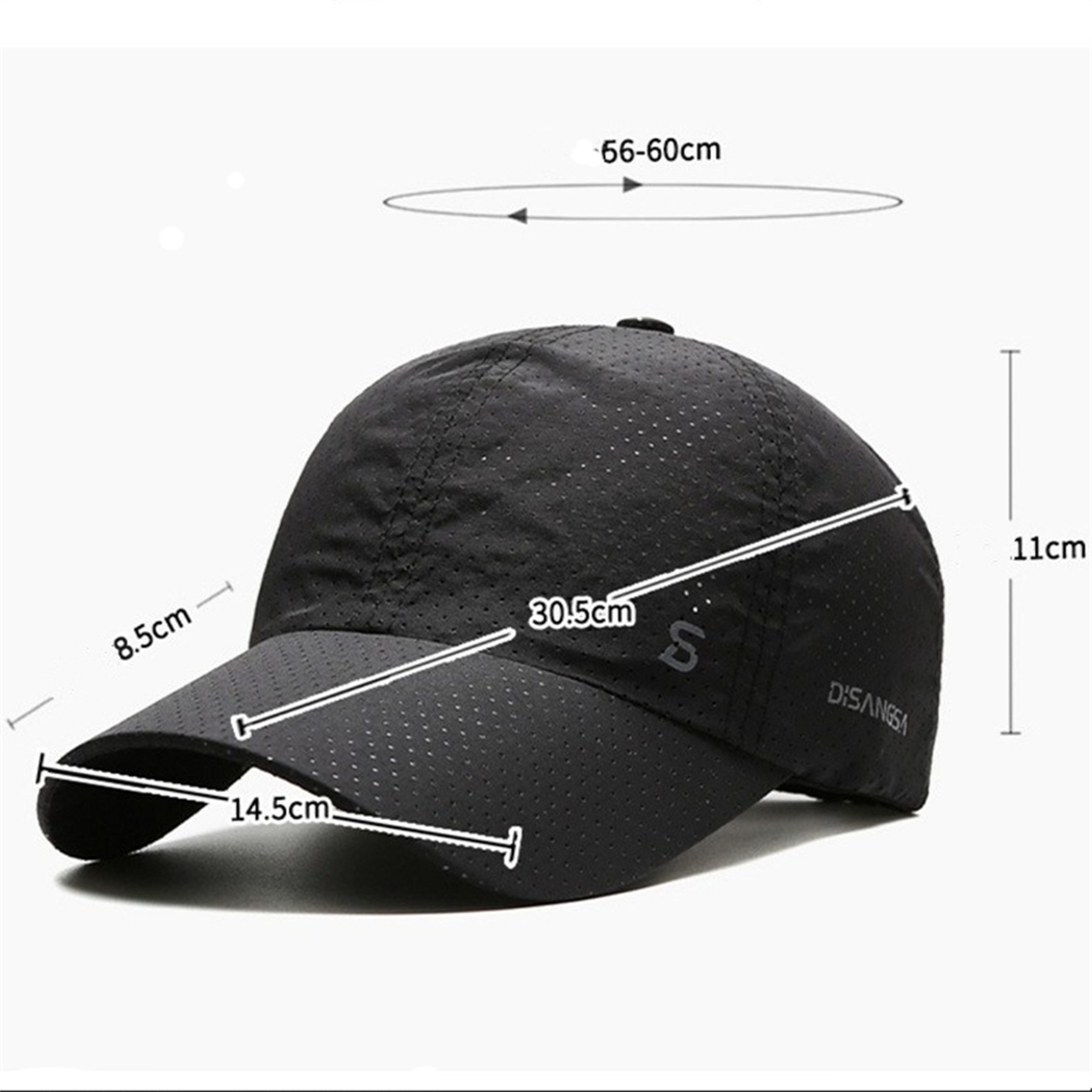 Ultra Light Quick Dry Running Cap With Breathable Sun Protection 4