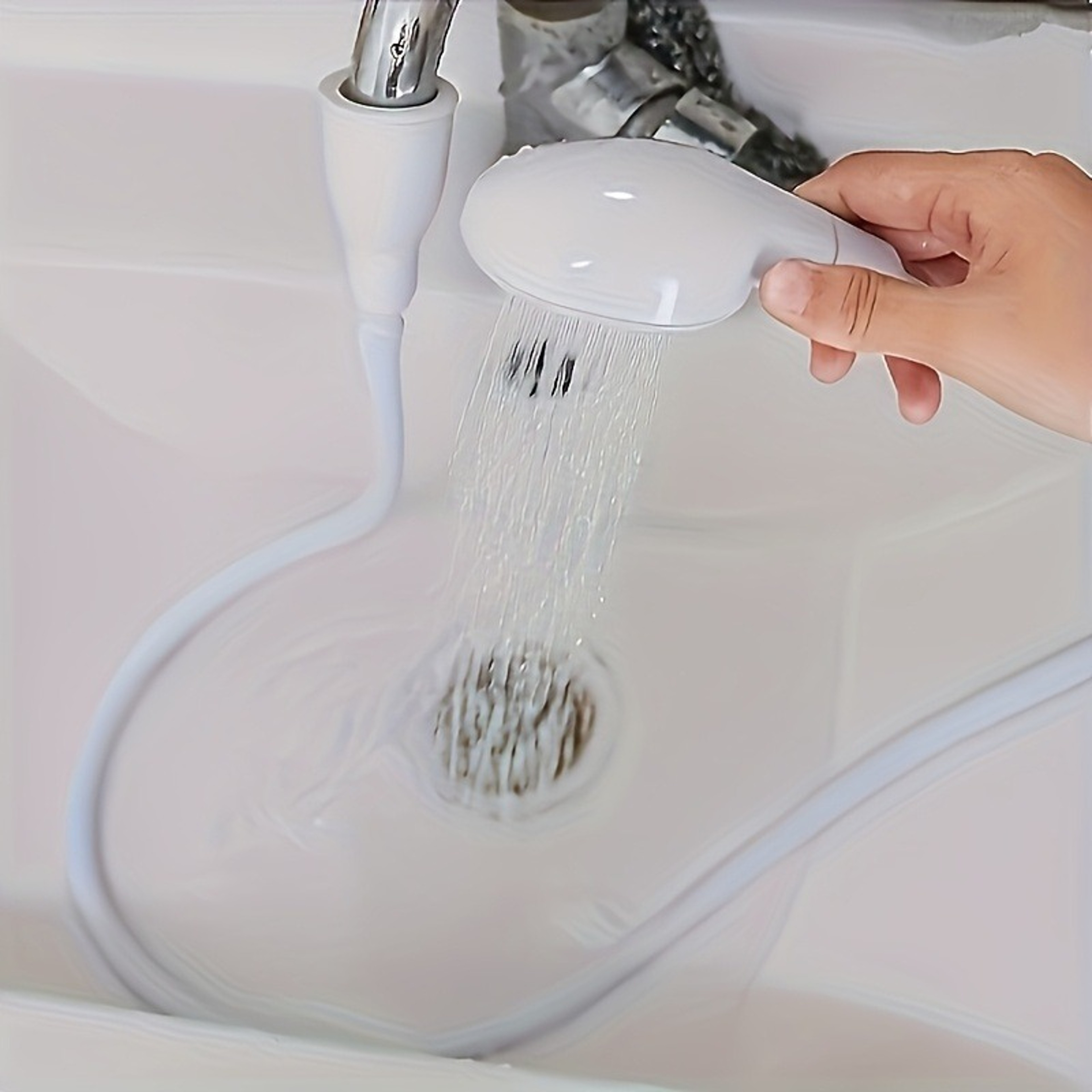 FlexFlow Portable Faucet Shower Head with Long Hose for Hair Washing, Pet Bathing & Sink Cleaning – view 6