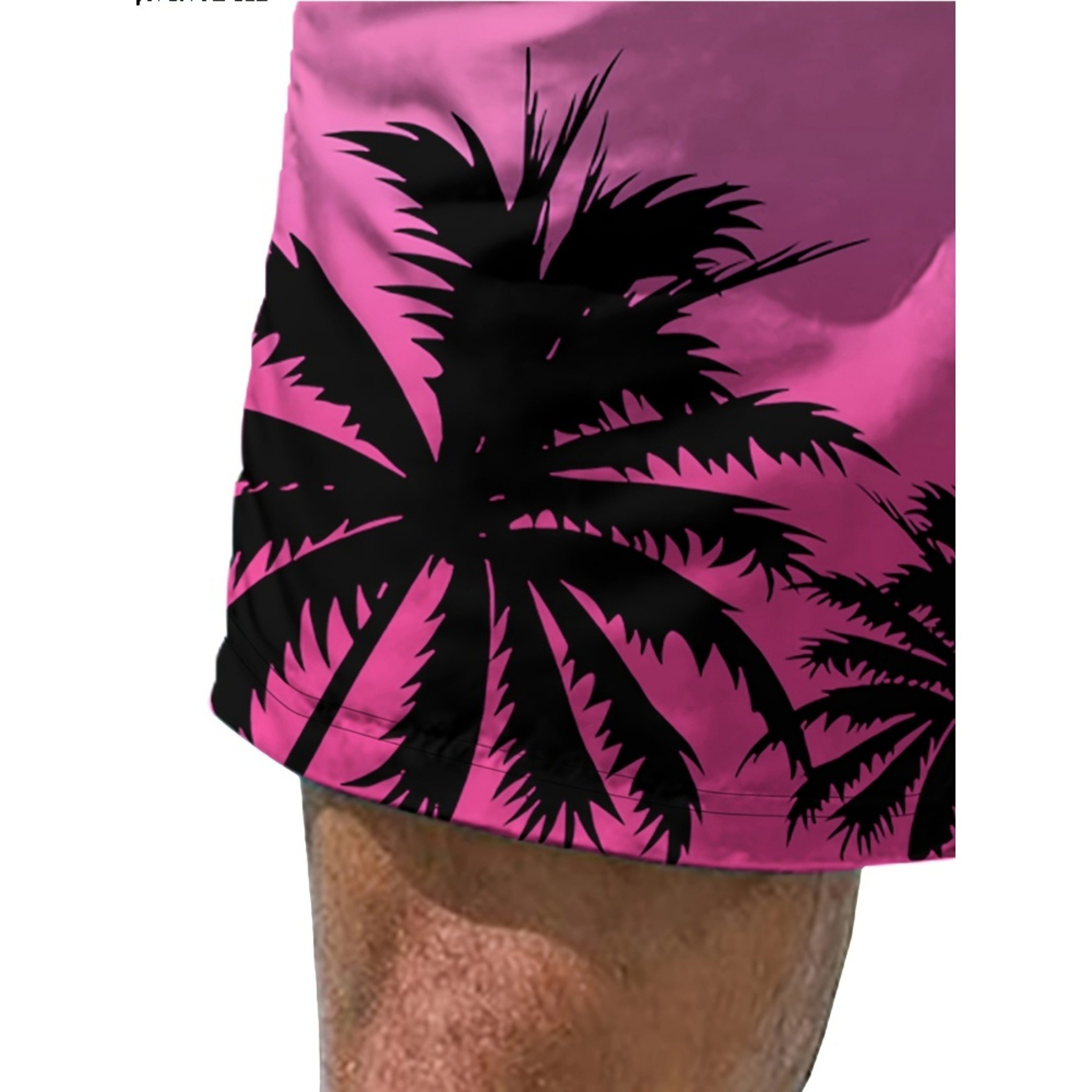 Tropical Palm Tree Beach Board Shorts For Men  Summer Swim Trunks 2