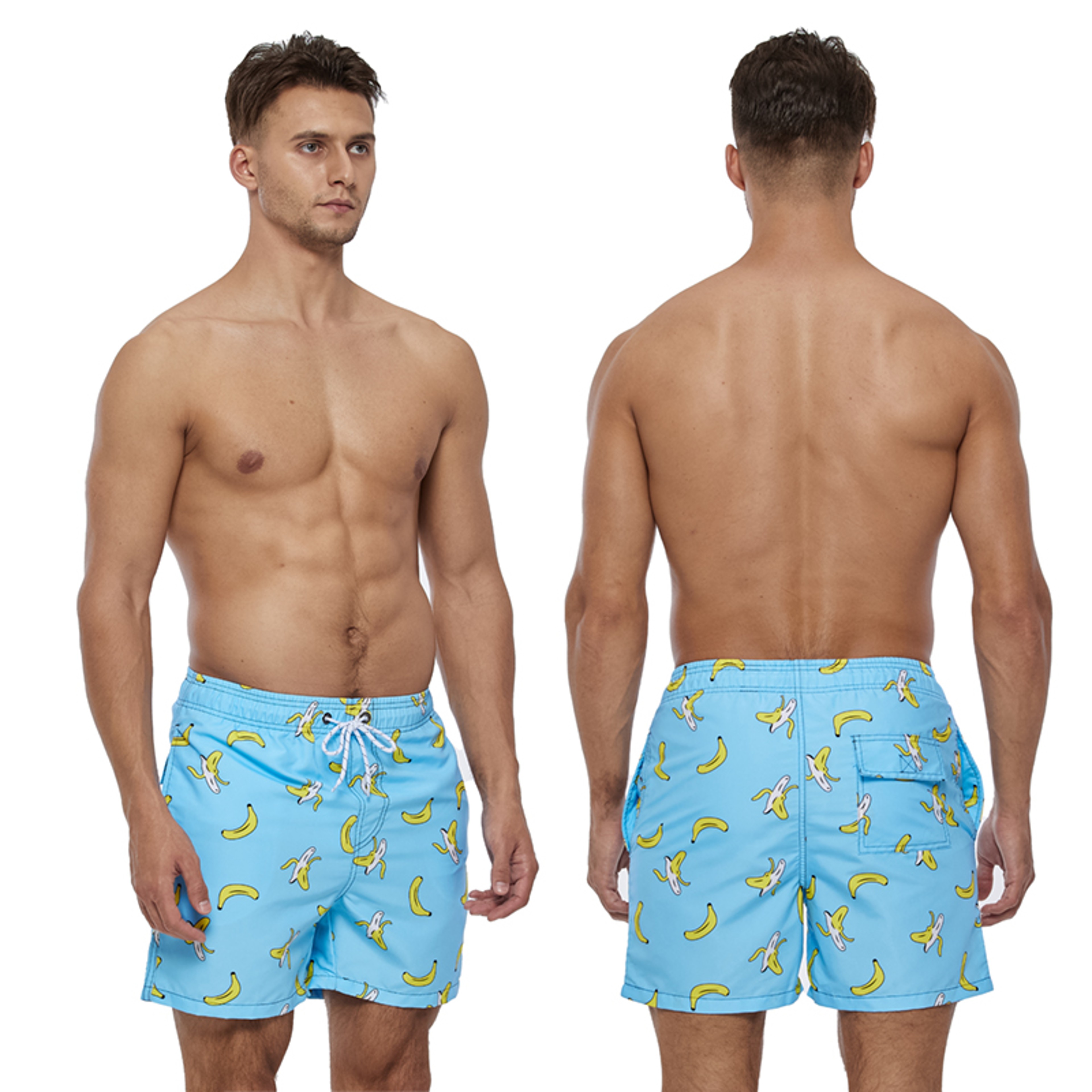 AquaFlex Quick Dry Mens Swim Trunks  Board Shorts For Beach Surf  Training 2