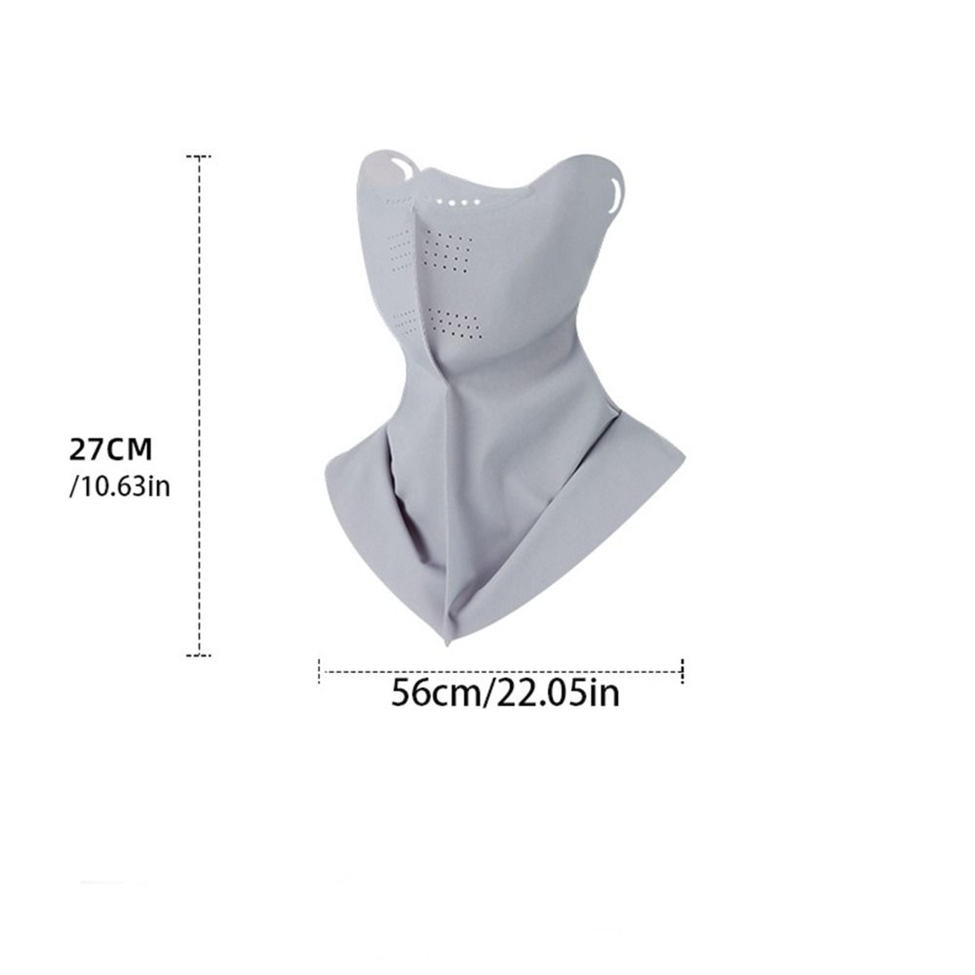 UV Shield Ice Silk Face Scarf Mask For Sun Protection And Outdoor Comfort 4
