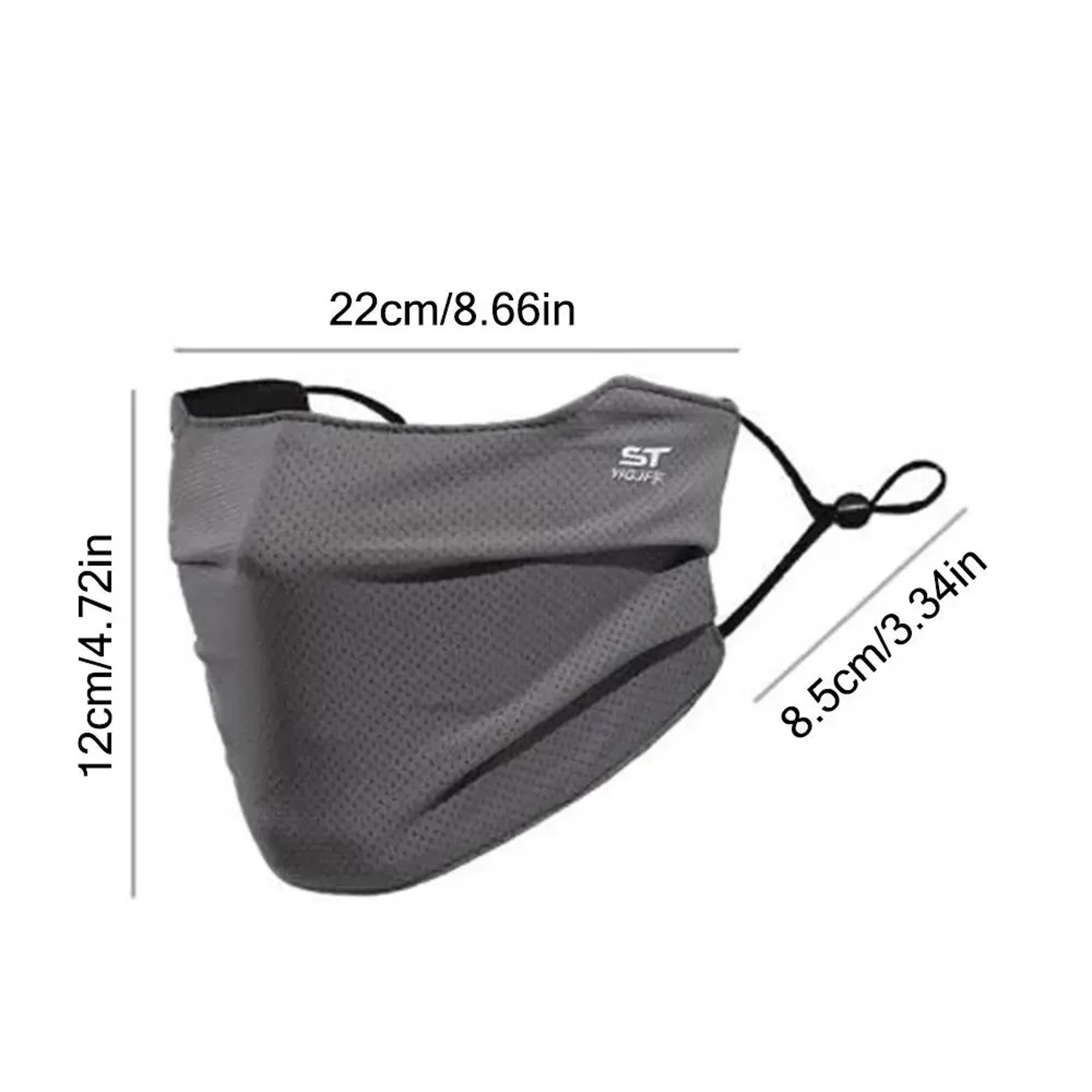 Ice Silk UV Protection Face Mask for Cycling, Running & Outdoor Adventures – view 2