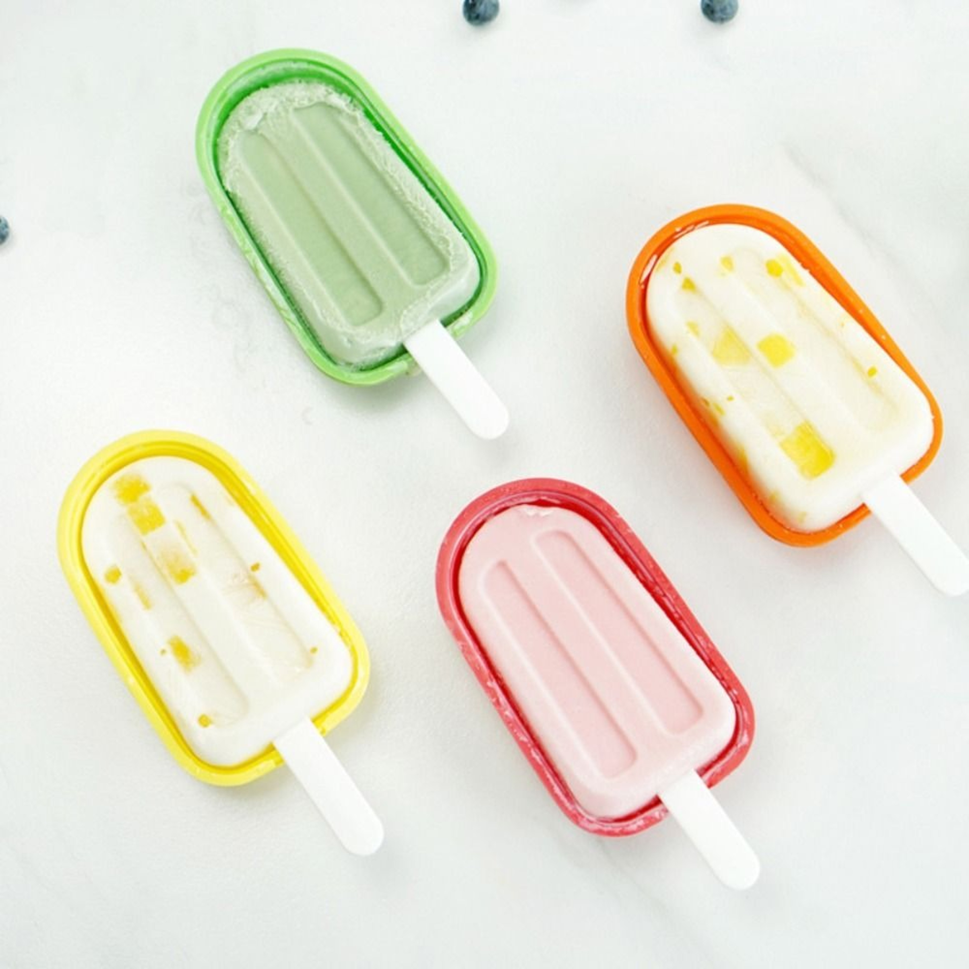 Stackable Silicone Popsicle Mold With Lid  Reusable Sticks For Homemade Frozen Treats 4