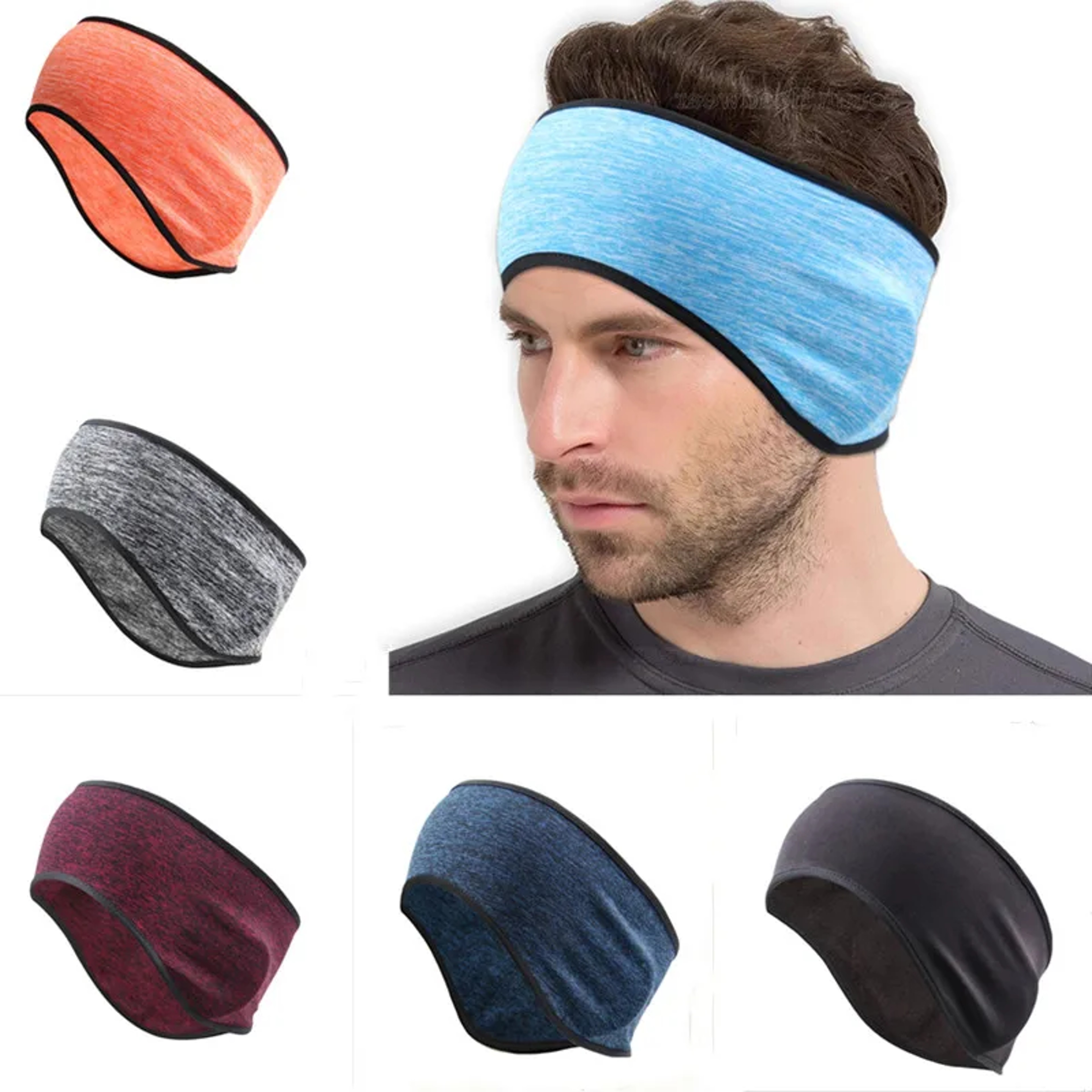 Thermal Cycling Headband Ear Warmer for Running, Skiing & Outdoor Sports – view 1