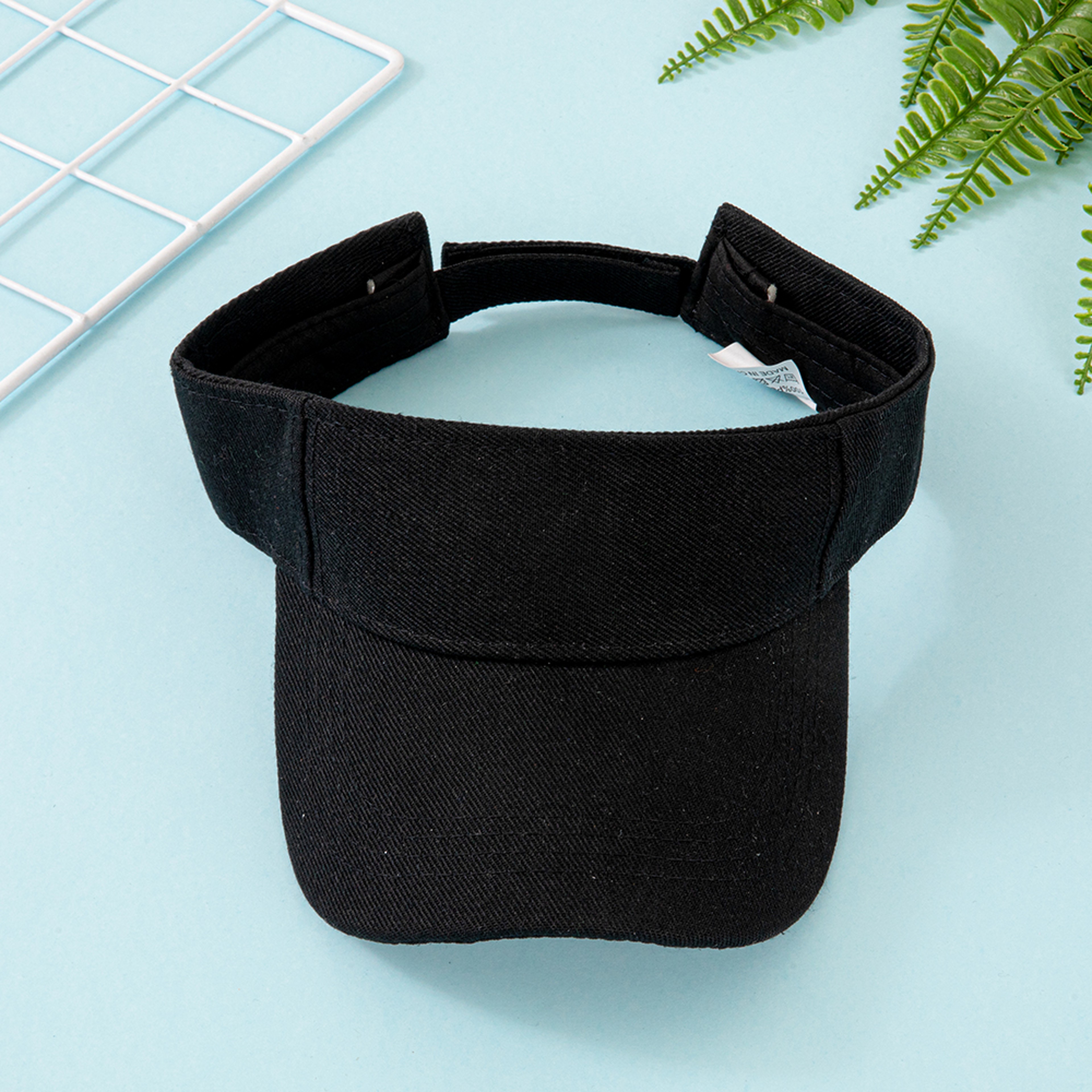 Adjustable Cotton Sun Visor Hat For Women  Men  Sports Visor Cap For Golf Running  Beach 6