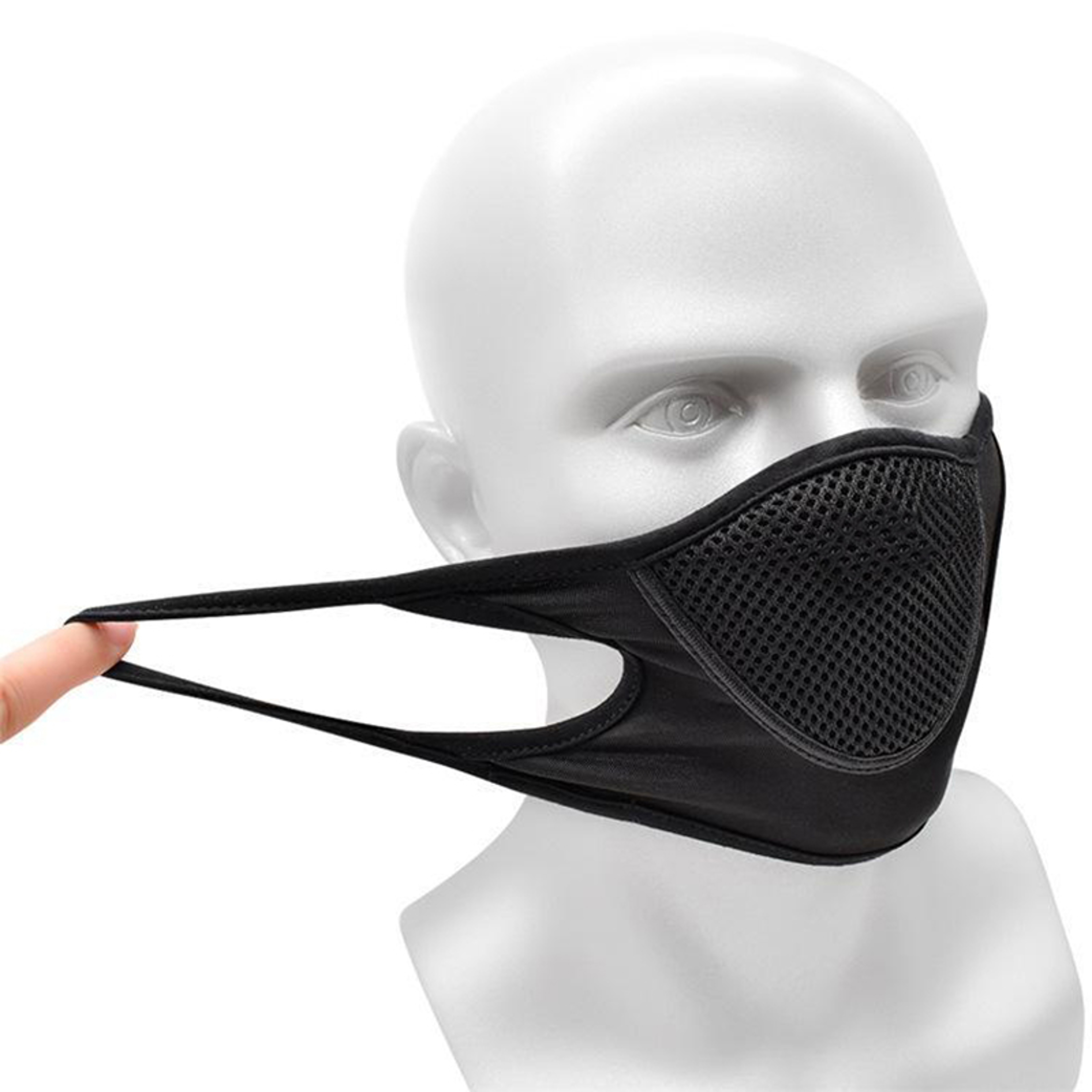 ActiveShield Cycling Face Mask with Activated Carbon Filter for Running, Hiking & Outdoor Work – view 4