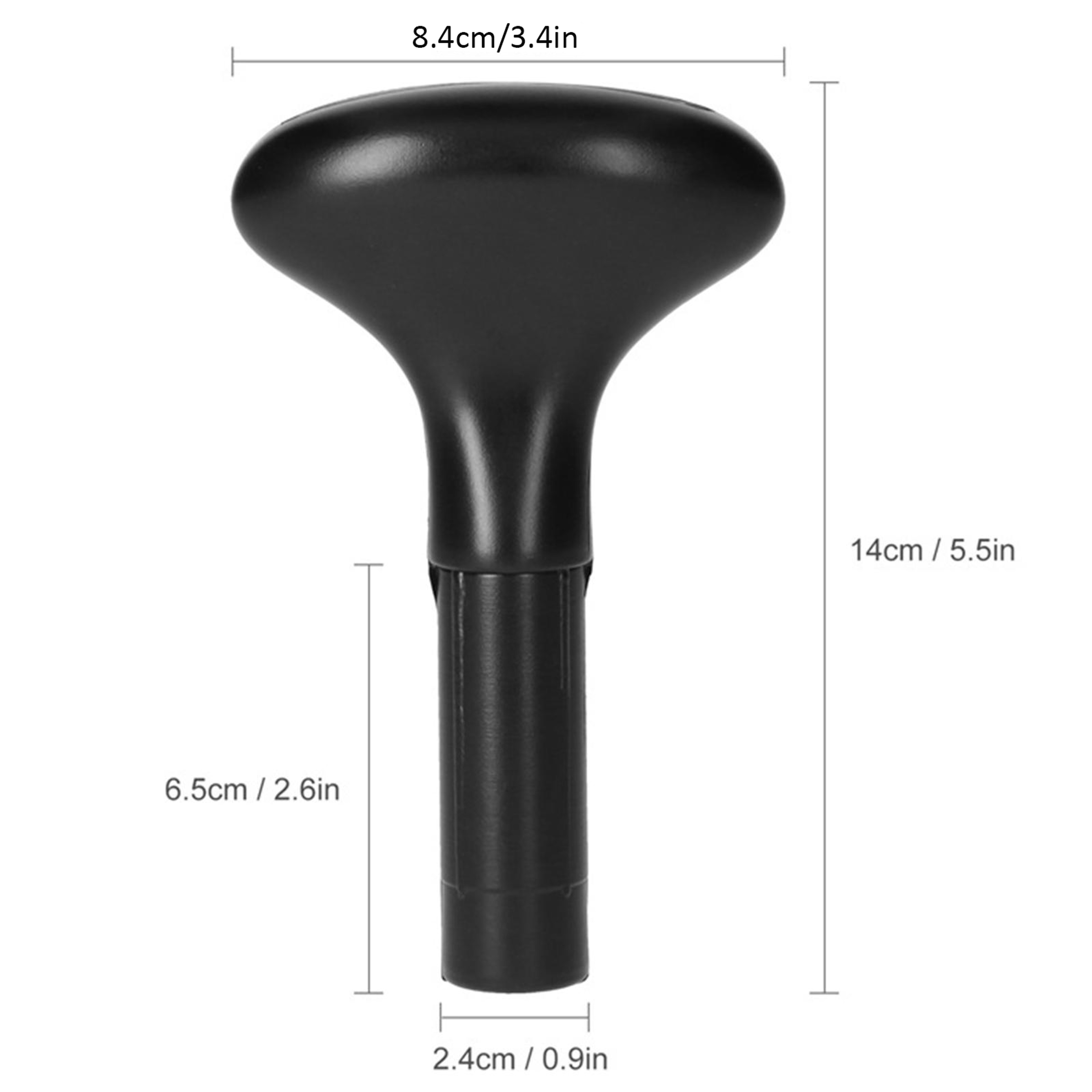 Universal SUP Paddle Replacement Handle T Grip for Stand Up Paddle Board Paddles – view 2