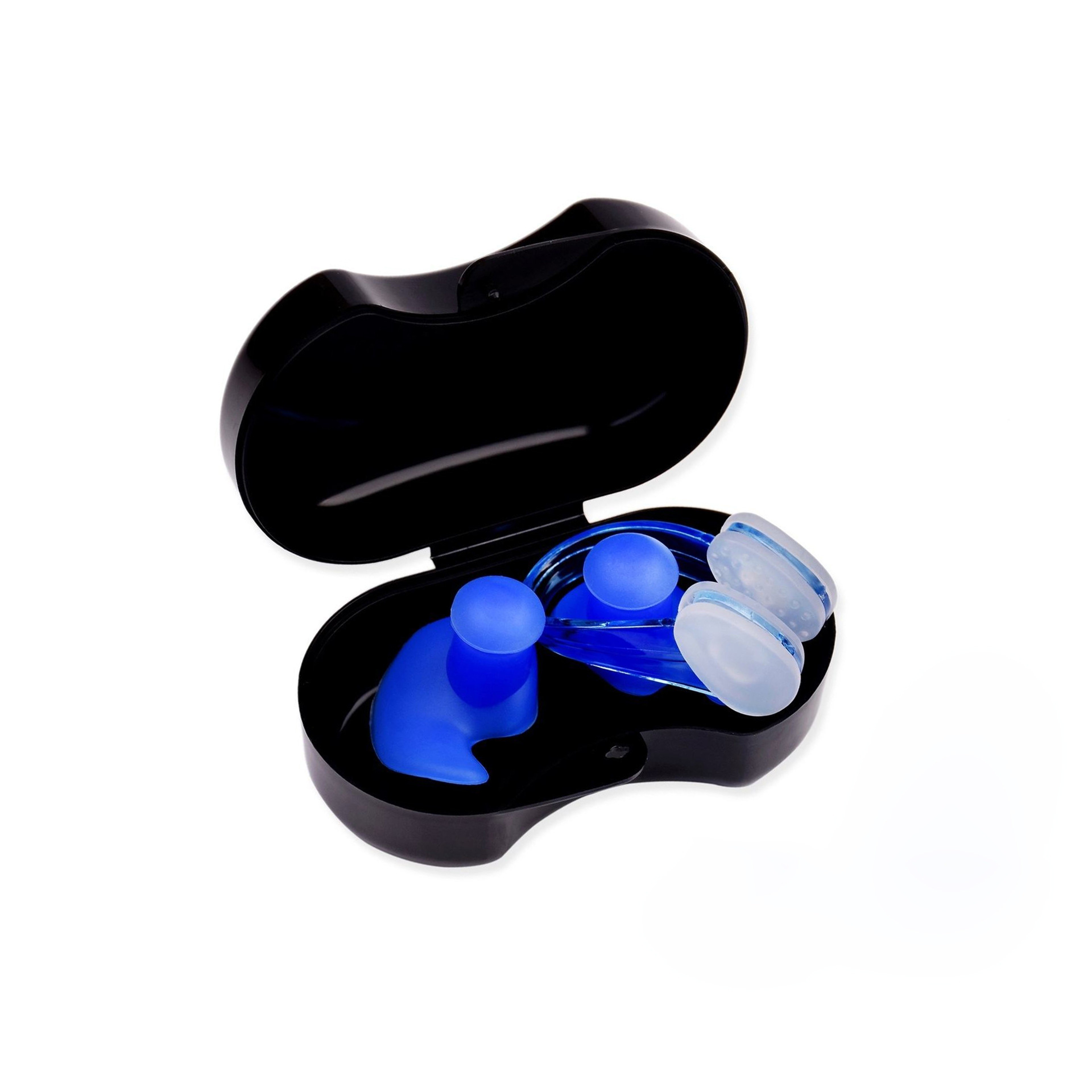 Professional Swimming Nose Clip  Swimming Ear Plugs Set With Storage Case 8
