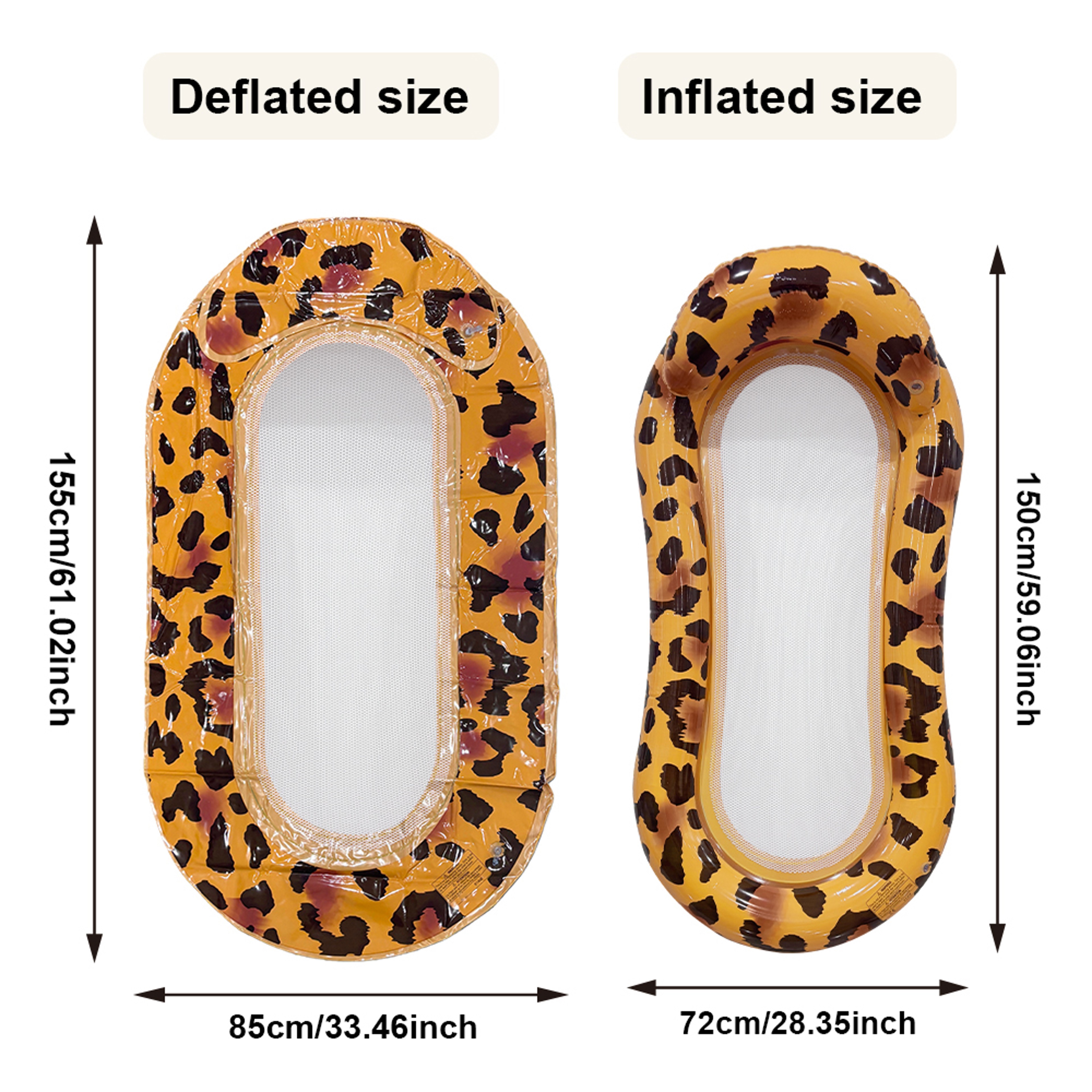 Inflatable Pool Float Floating Lounge Chair For Beach Lake And Pool Relaxation 4