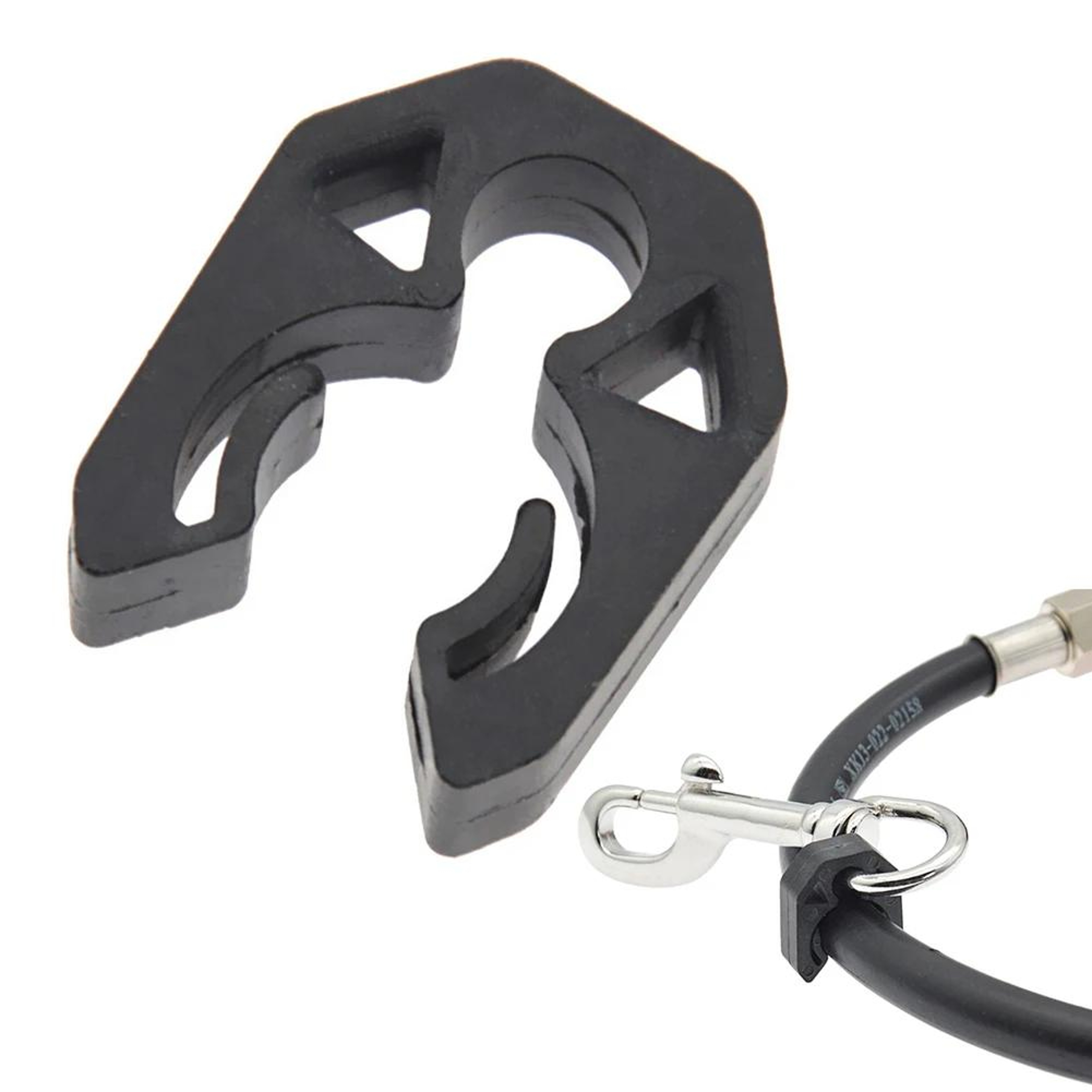 Quick Release Scuba Hose Holder BCD Hose Clip For Regulator And Pressure Gauge 1