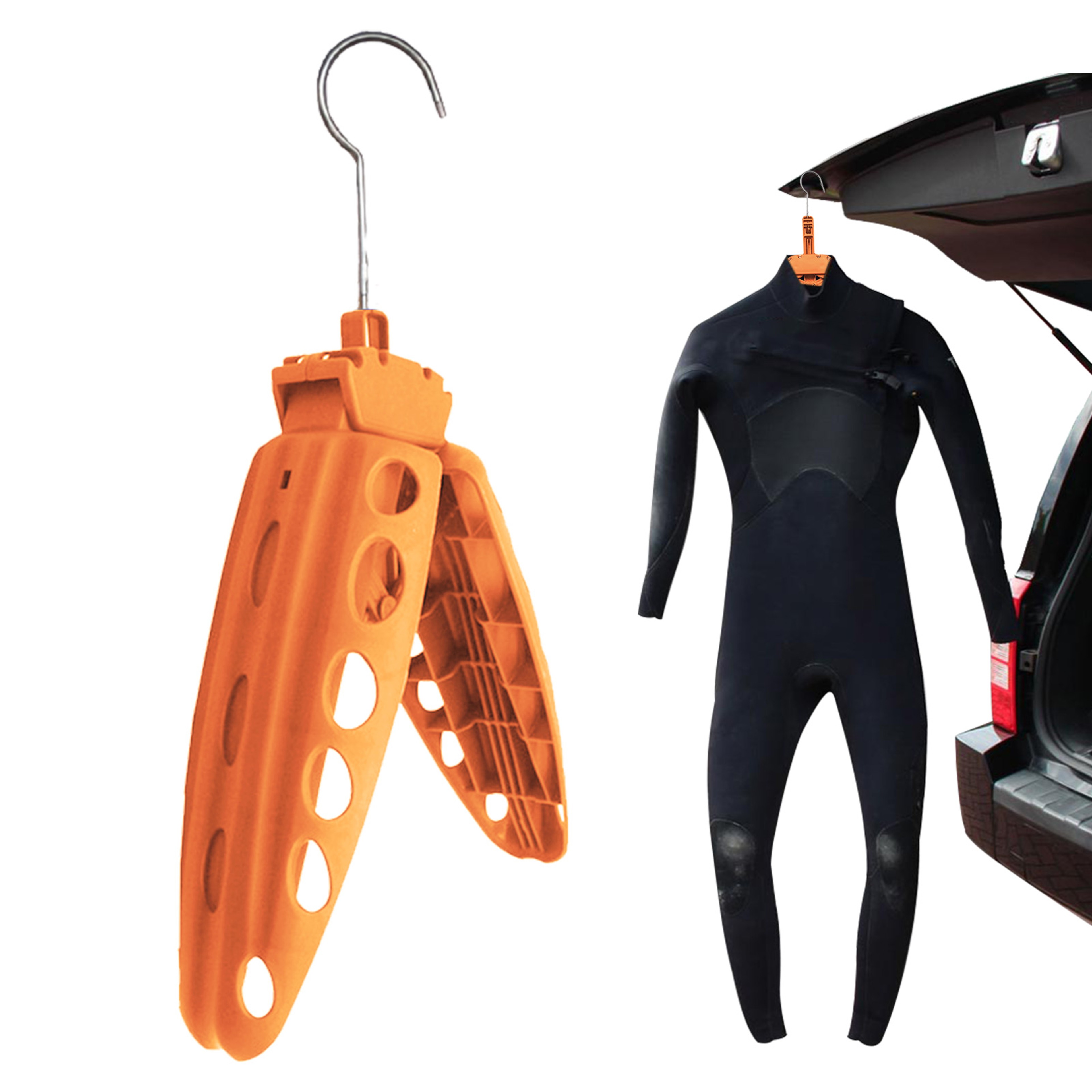 Foldable Wetsuit Hanger For Surfing  Diving Quick Dry Heavy Duty Gear Rack 6