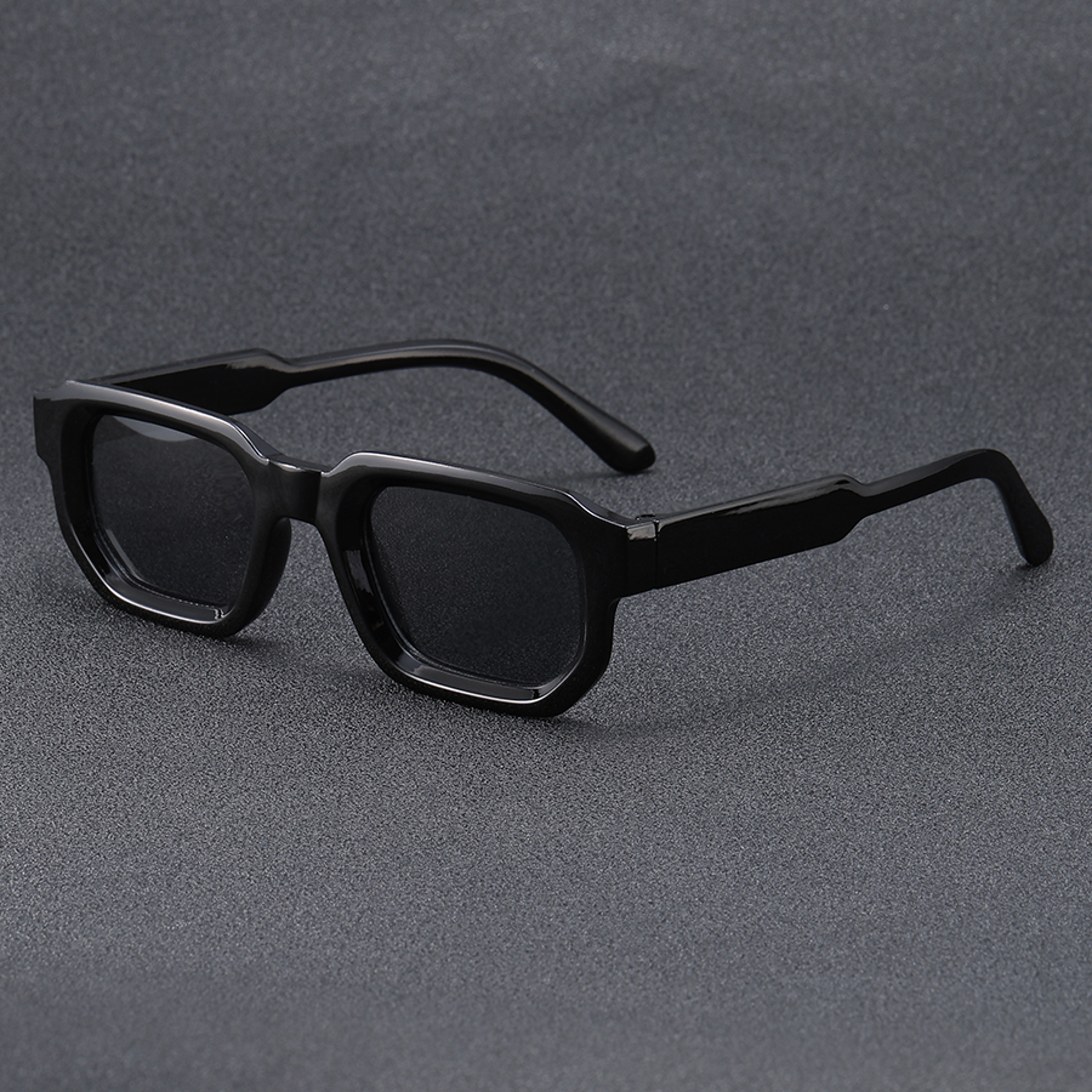 Vintage Rectangle Sunglasses UV400 Retro Designer Eyewear For Men  Women 3