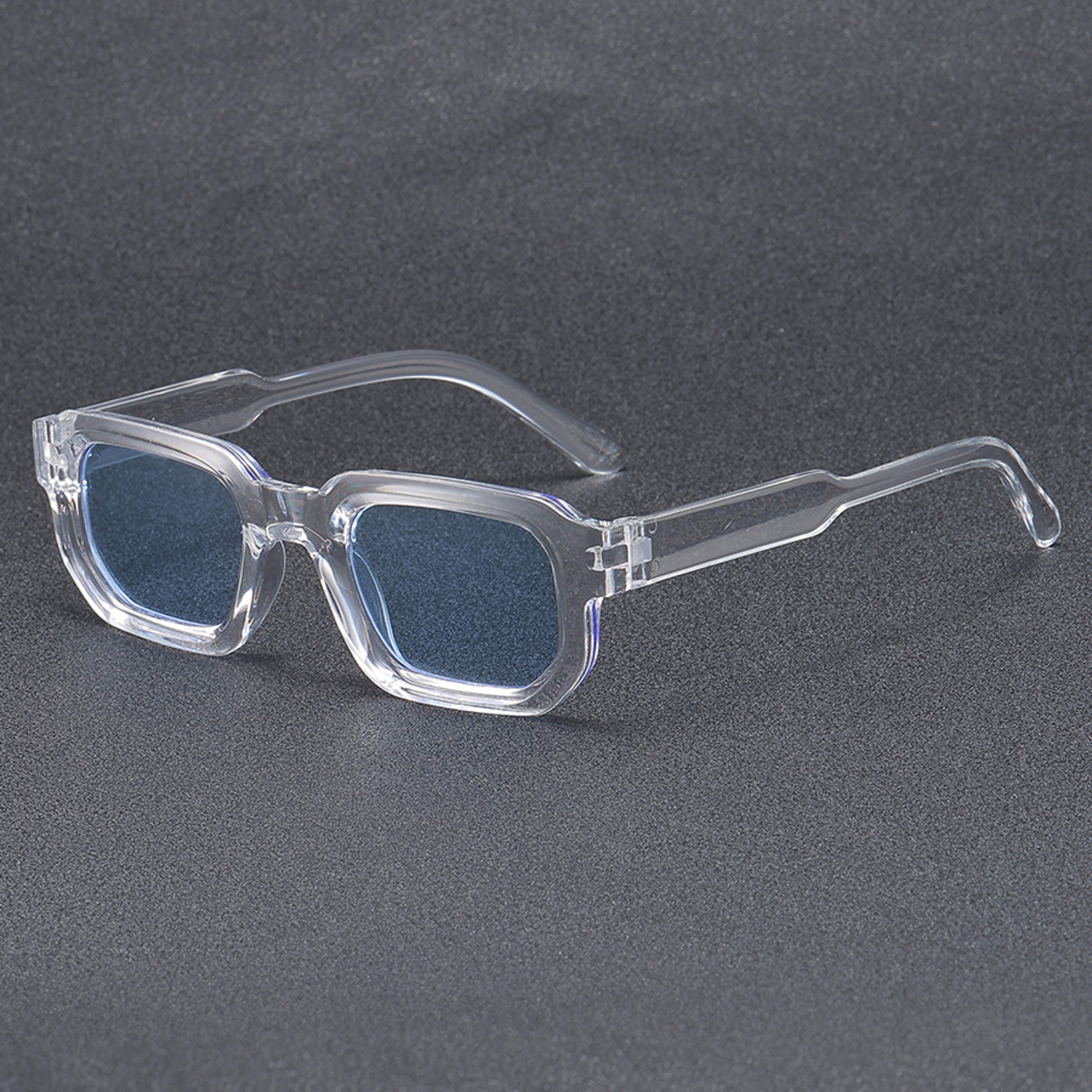 Vintage Rectangle Sunglasses UV400 Retro Designer Eyewear For Men  Women 4