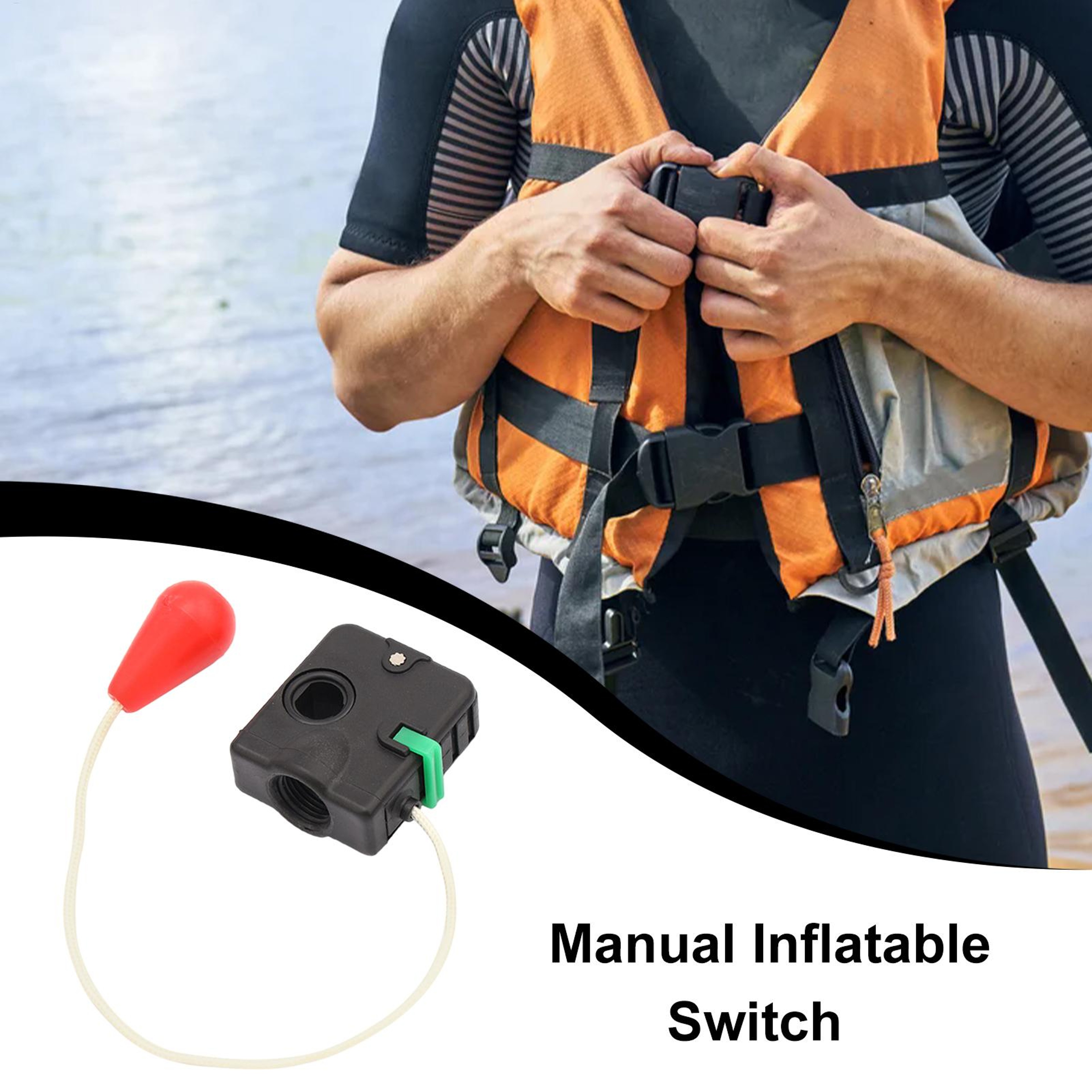 Automatic Life Jacket Inflator Replacement Device for Inflatable Life Vest Safety Systems – view 3