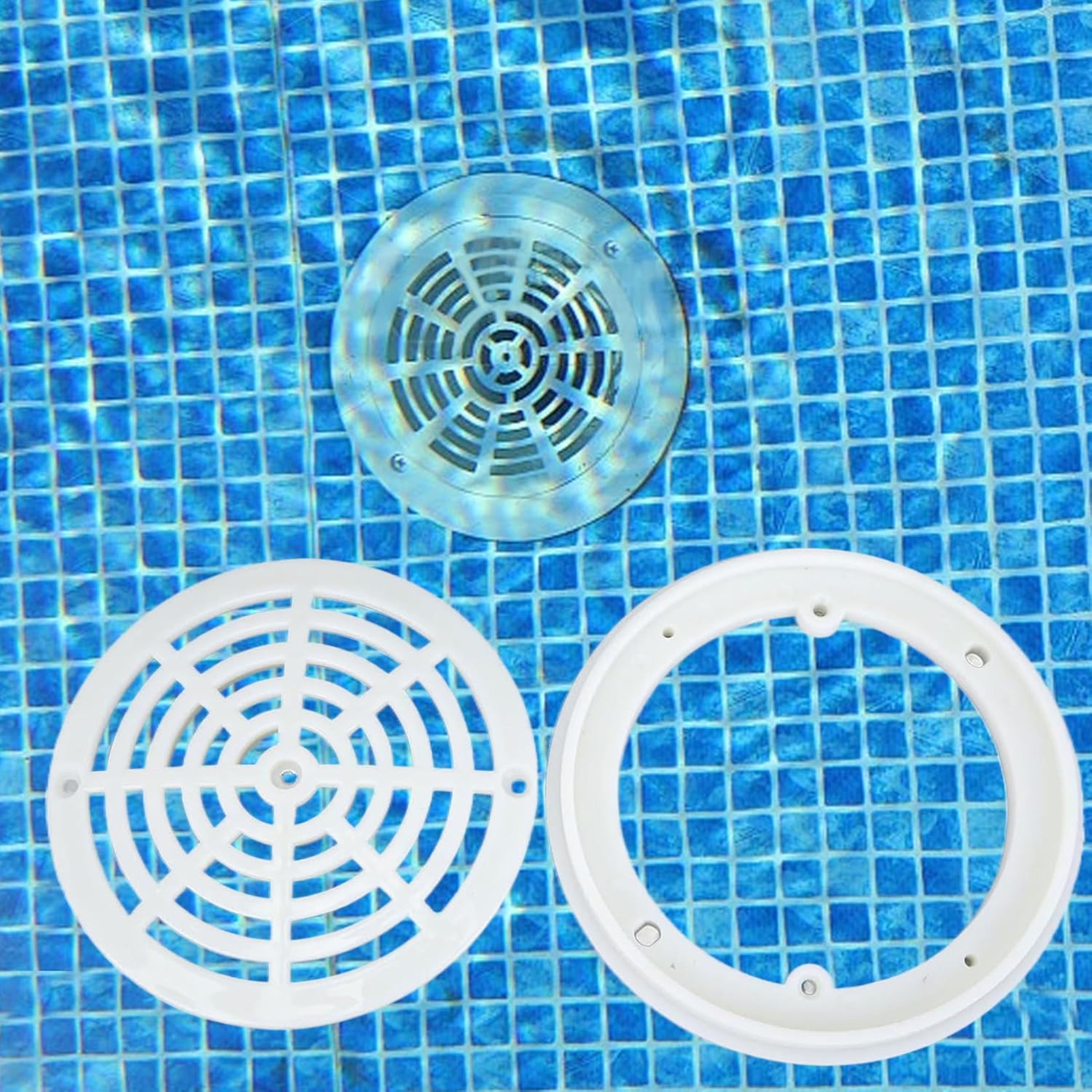 Pool Main Drain Cover Replacement Pool Outlet Grate For Inground Swimming Pools 0