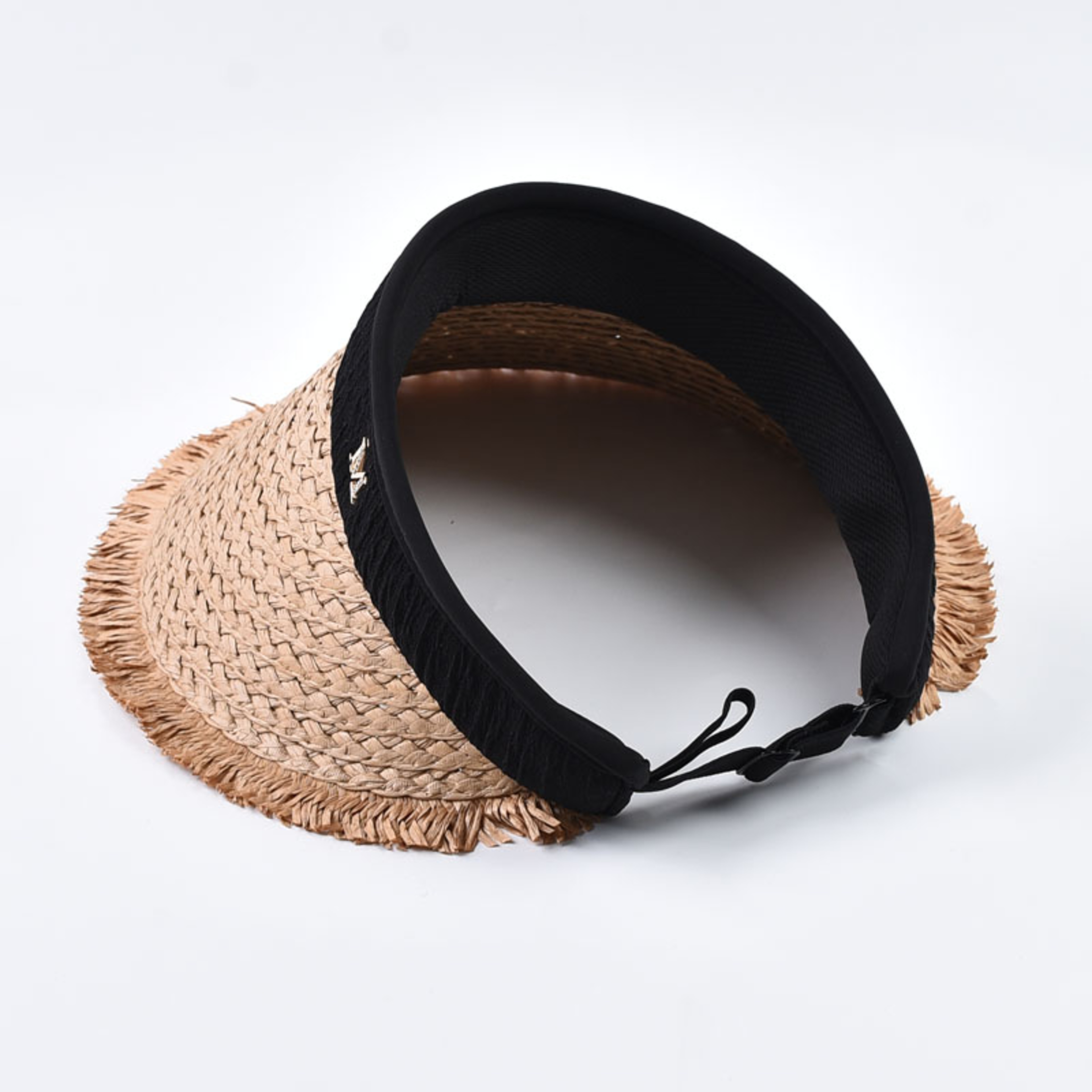 Wide Brim Sun Hat For Women Foldable Straw Visor With UV Protection For Beach  Travel 2