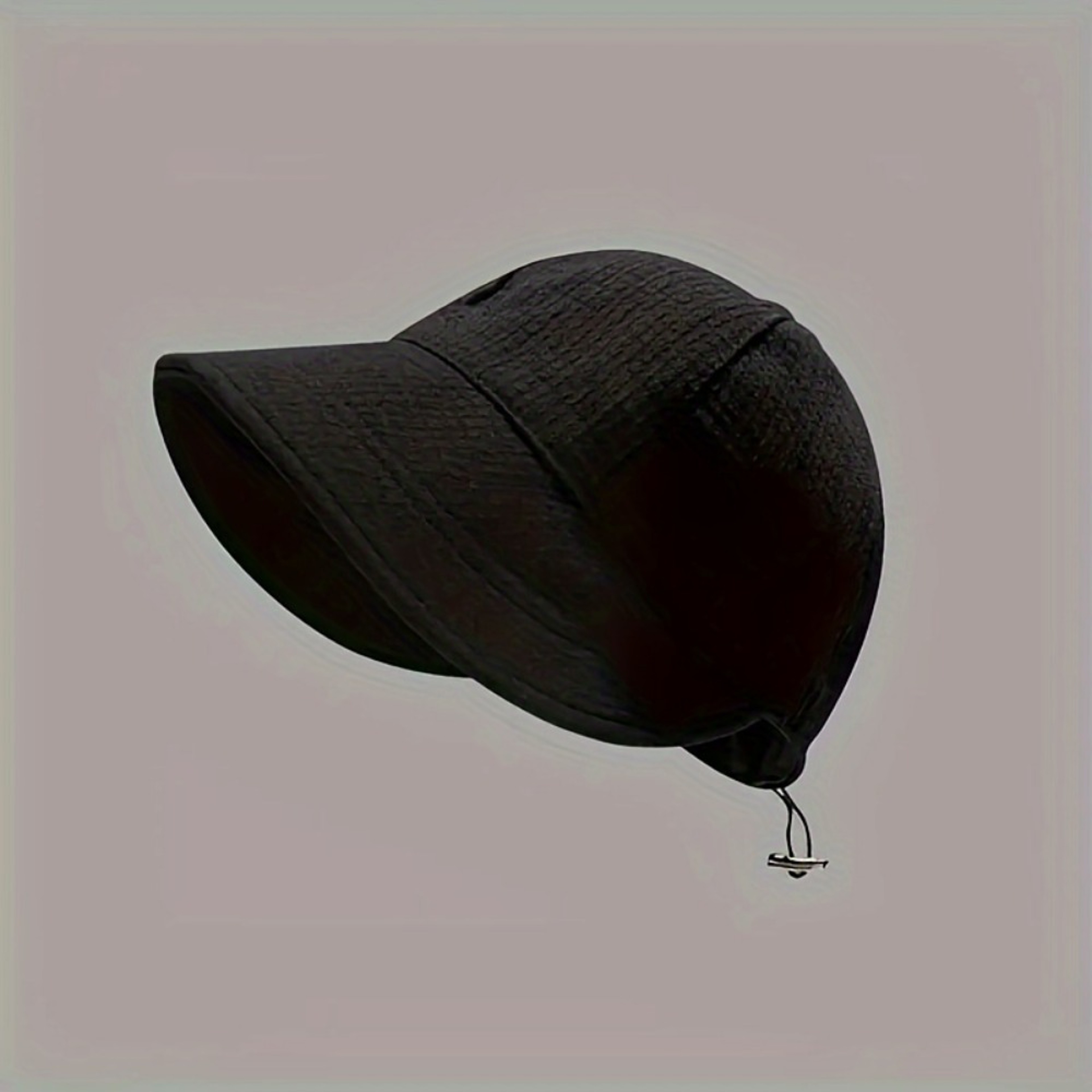 Stylish Womens Baseball Cap With Waffle Texture And Adjustable Drawstring Sun Protection Hat 4