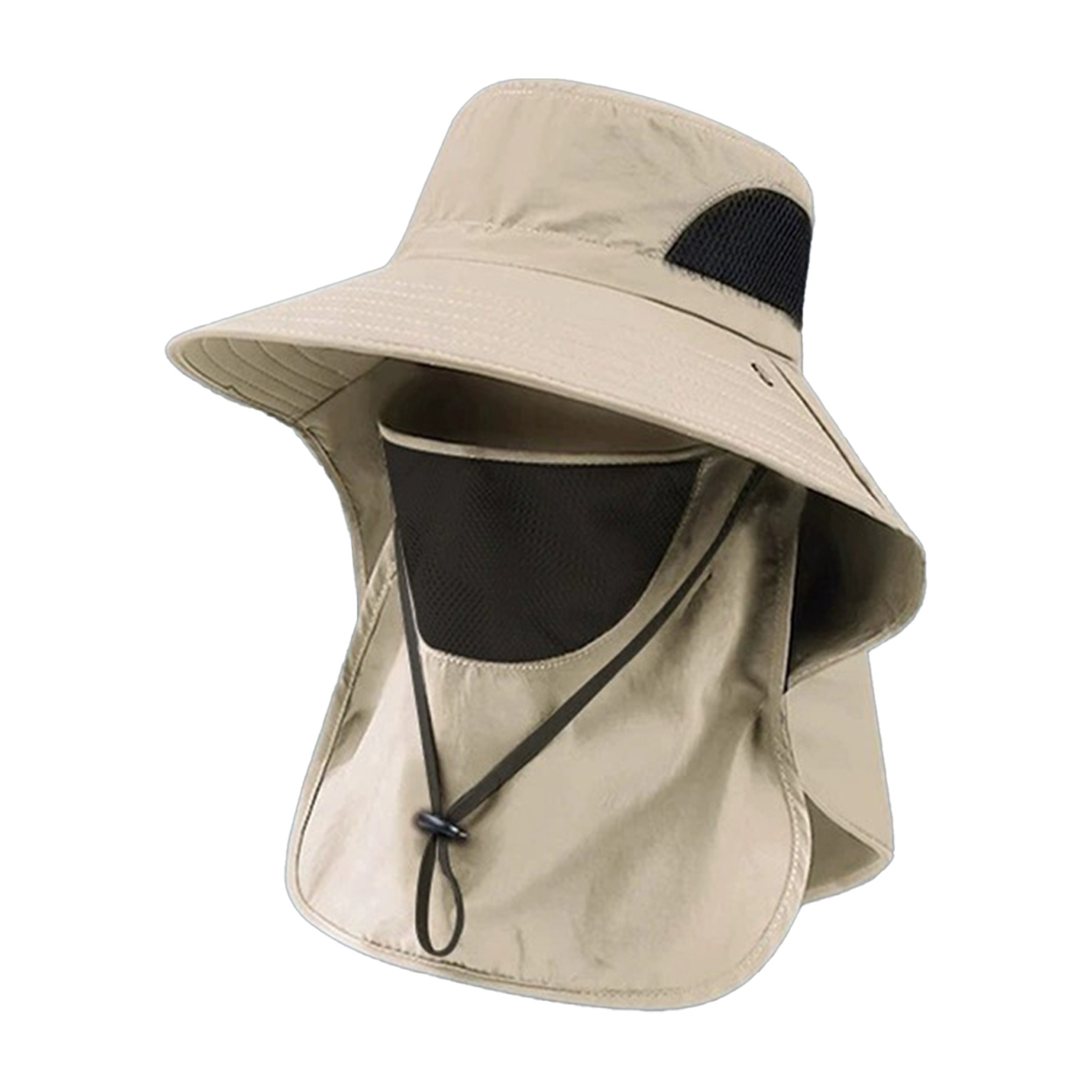 PolyShield Wide Brim Sun Fishing Hat With Neck Flap UV Protection For Hiking  Beach 10