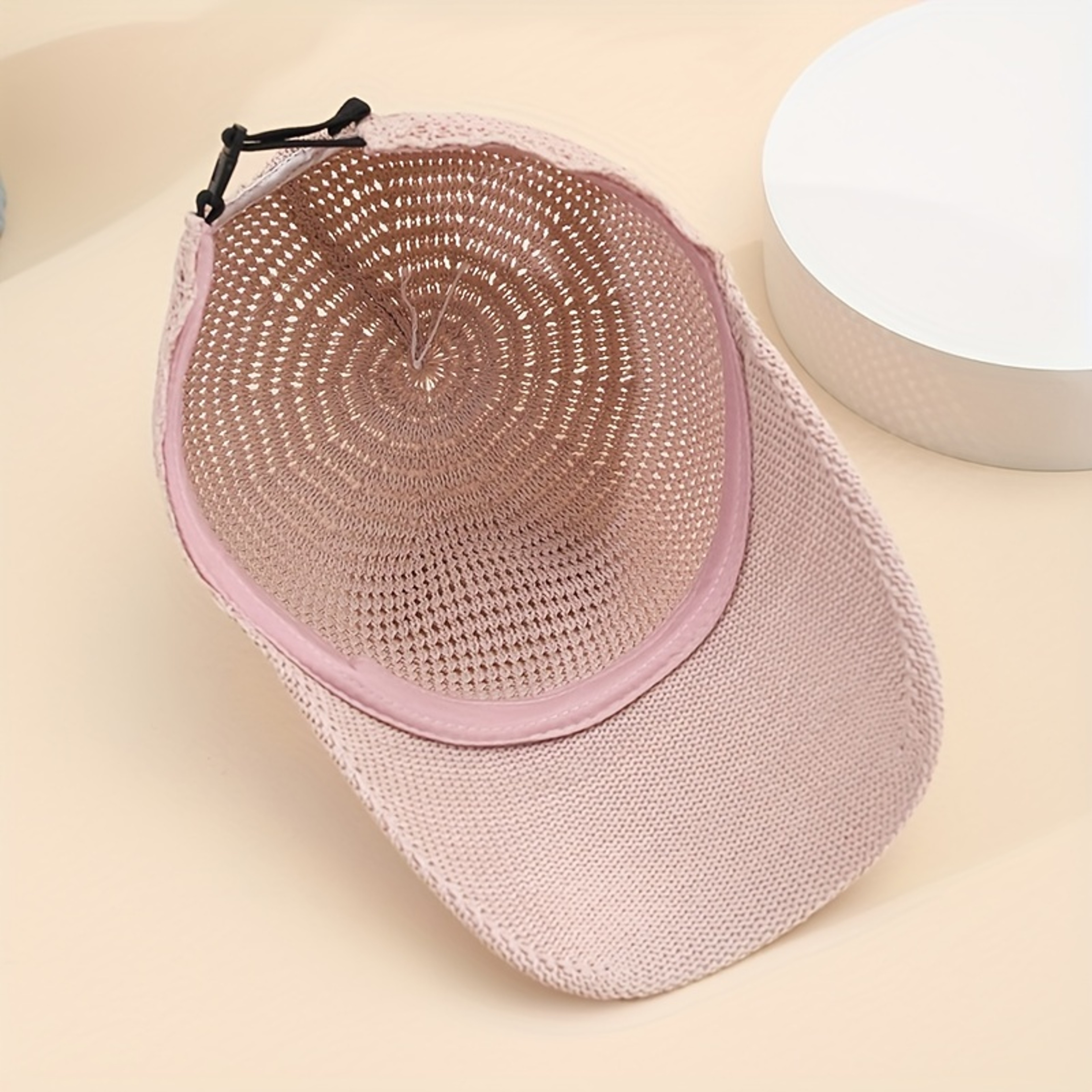 Breathable Linen Baseball Cap Adjustable Duckbill Sun Hat For Men And Women 2