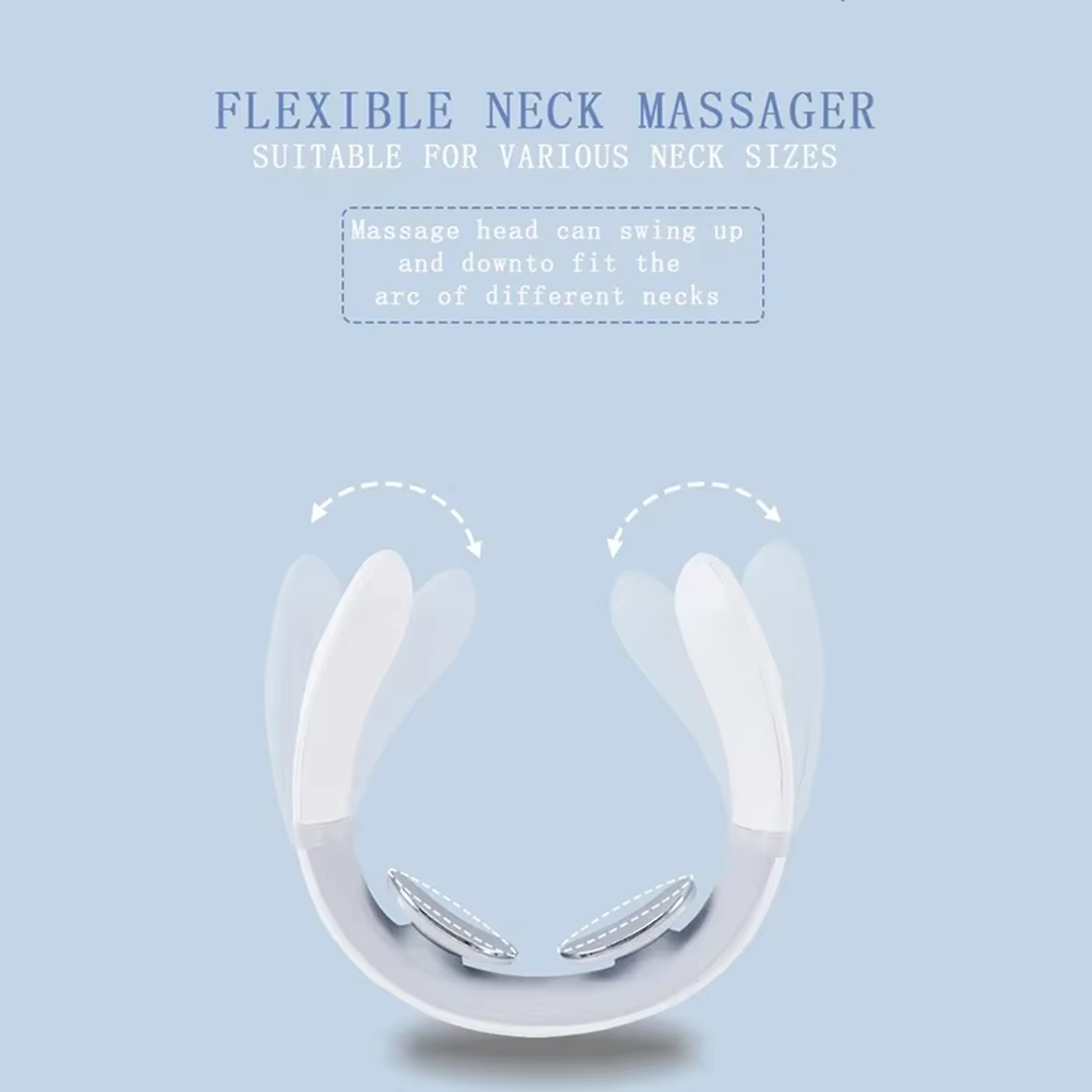 Portable Neck Massager For Cervical Support And Shoulder Relaxation 4
