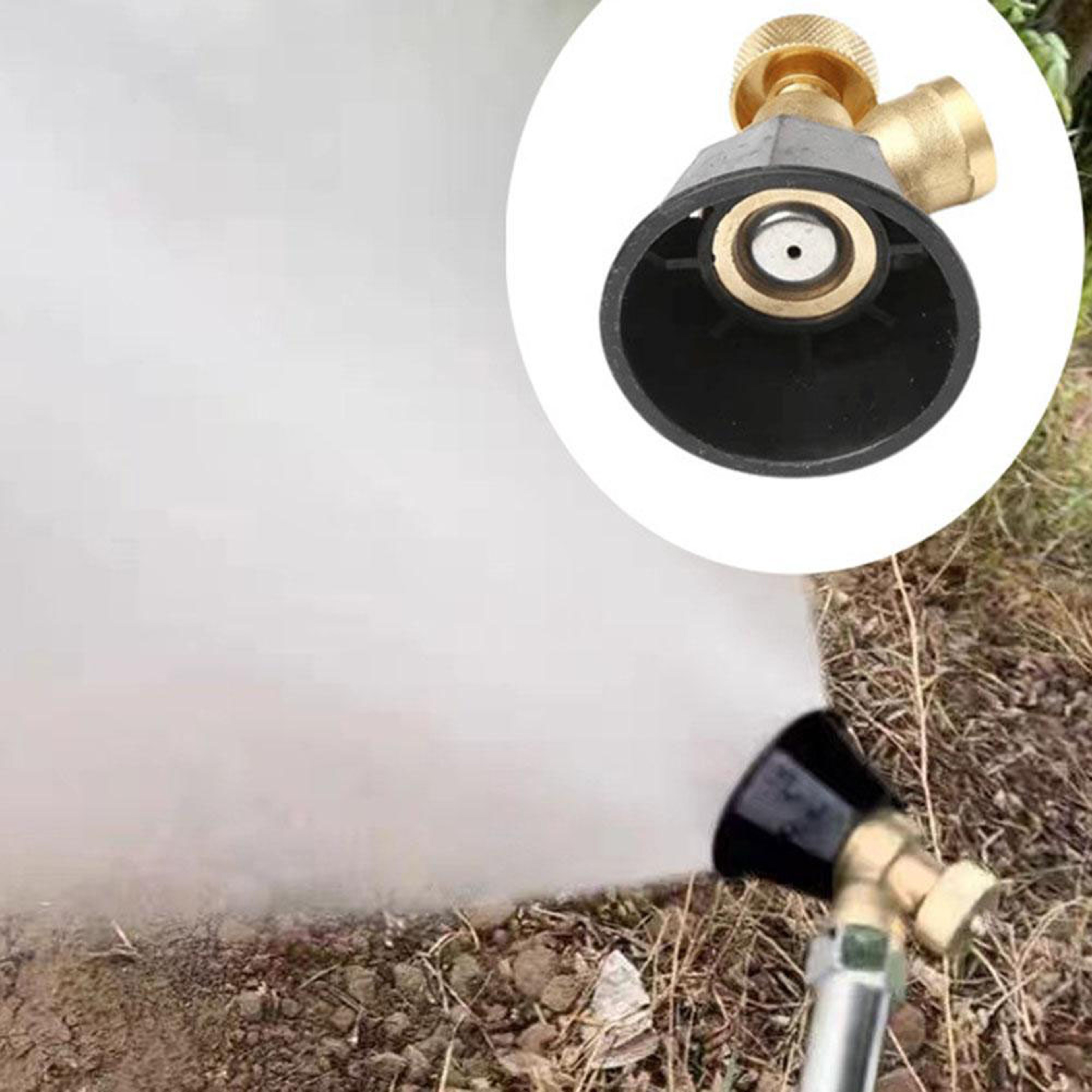 PressureFlow Adjustable Garden Sprayer Nozzle For Irrigation  Pest Control 0