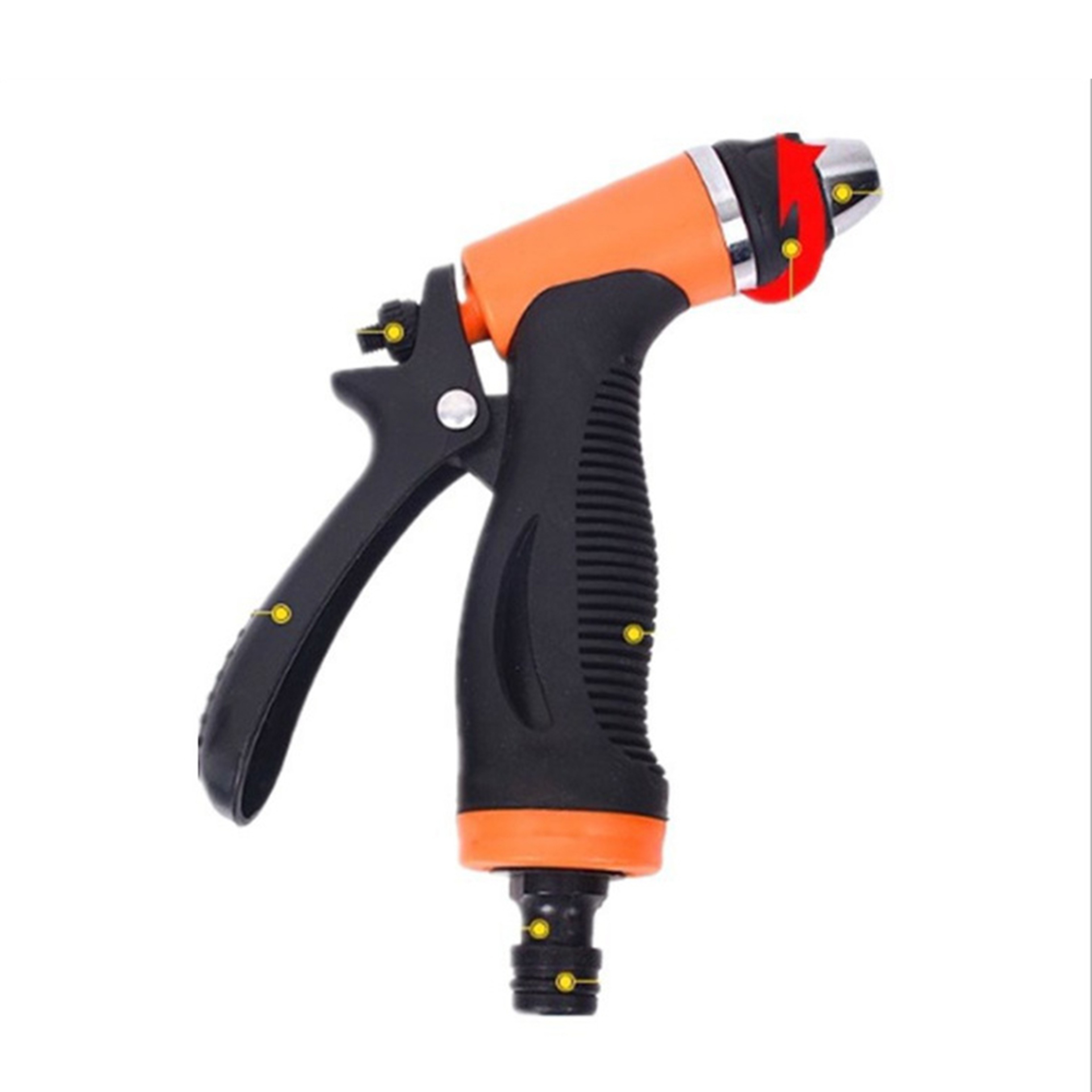 Heavy Duty High Pressure Car Wash Spray Gun With Adjustable Nozzle For Cars And Garden 6