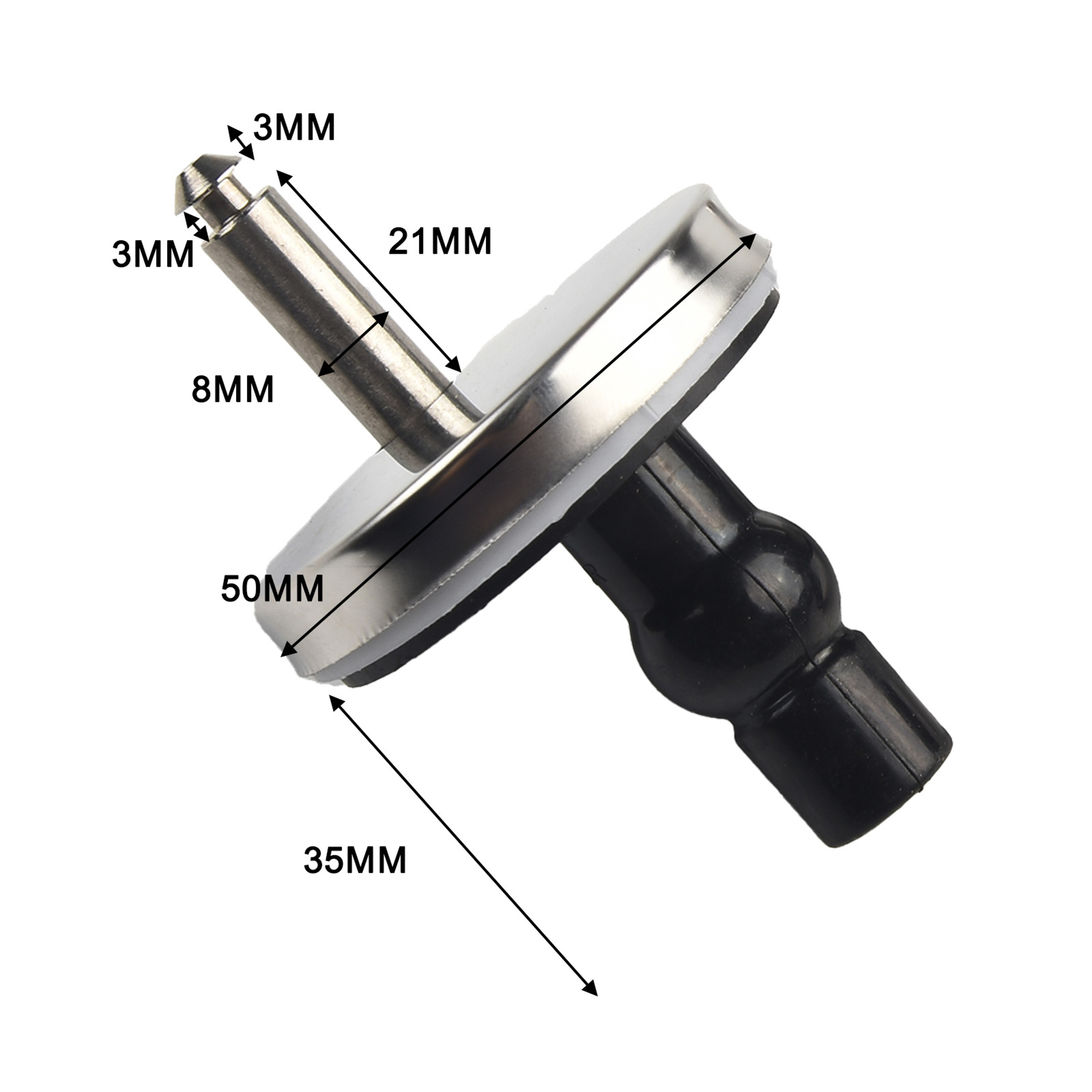 Soft Close Toilet Seat Hinges Top Fix Quick Release Replacement Kit – view 3