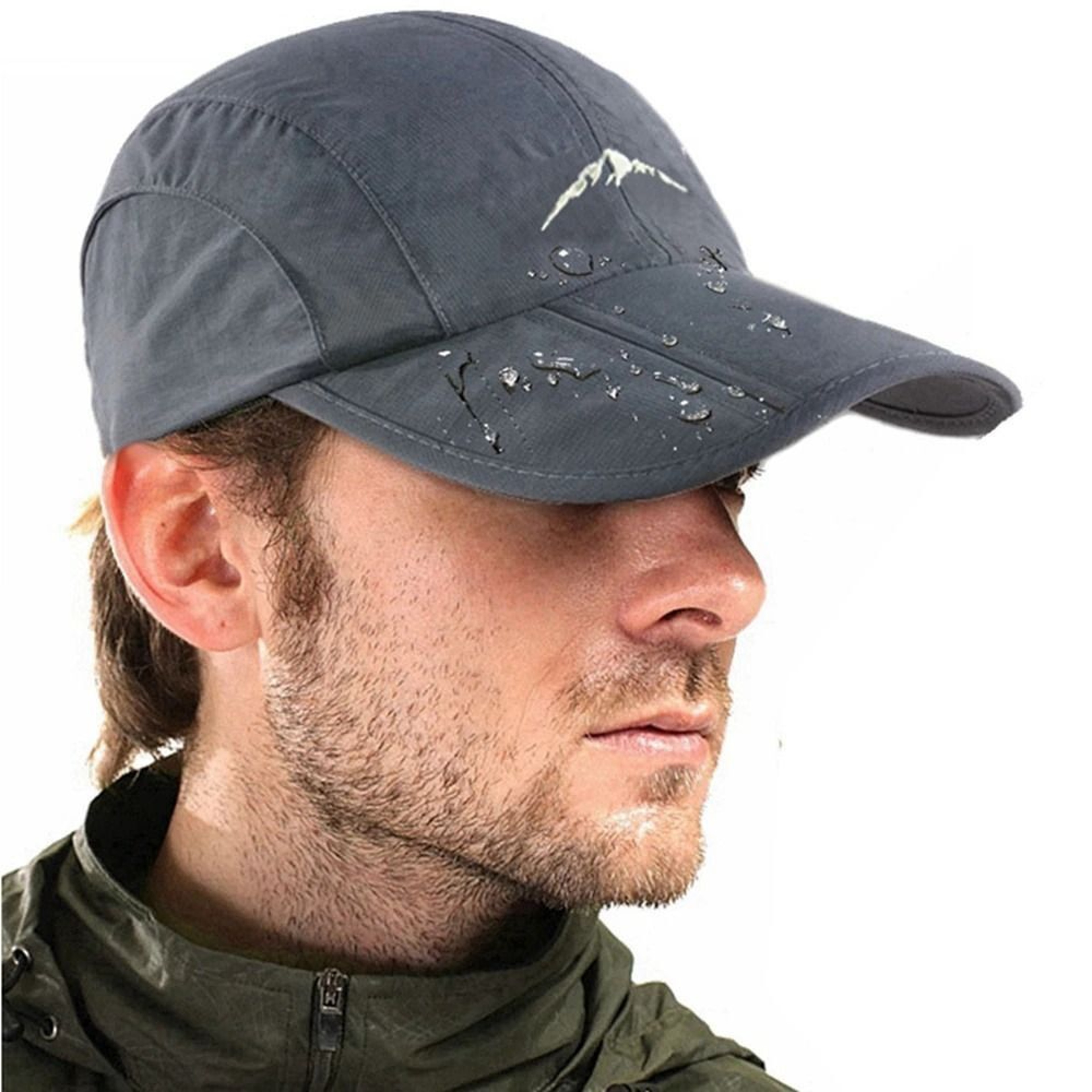 Waterproof Baseball Cap Foldable Sun Hat with UV Protection for Hiking Fishing Travel – view 3