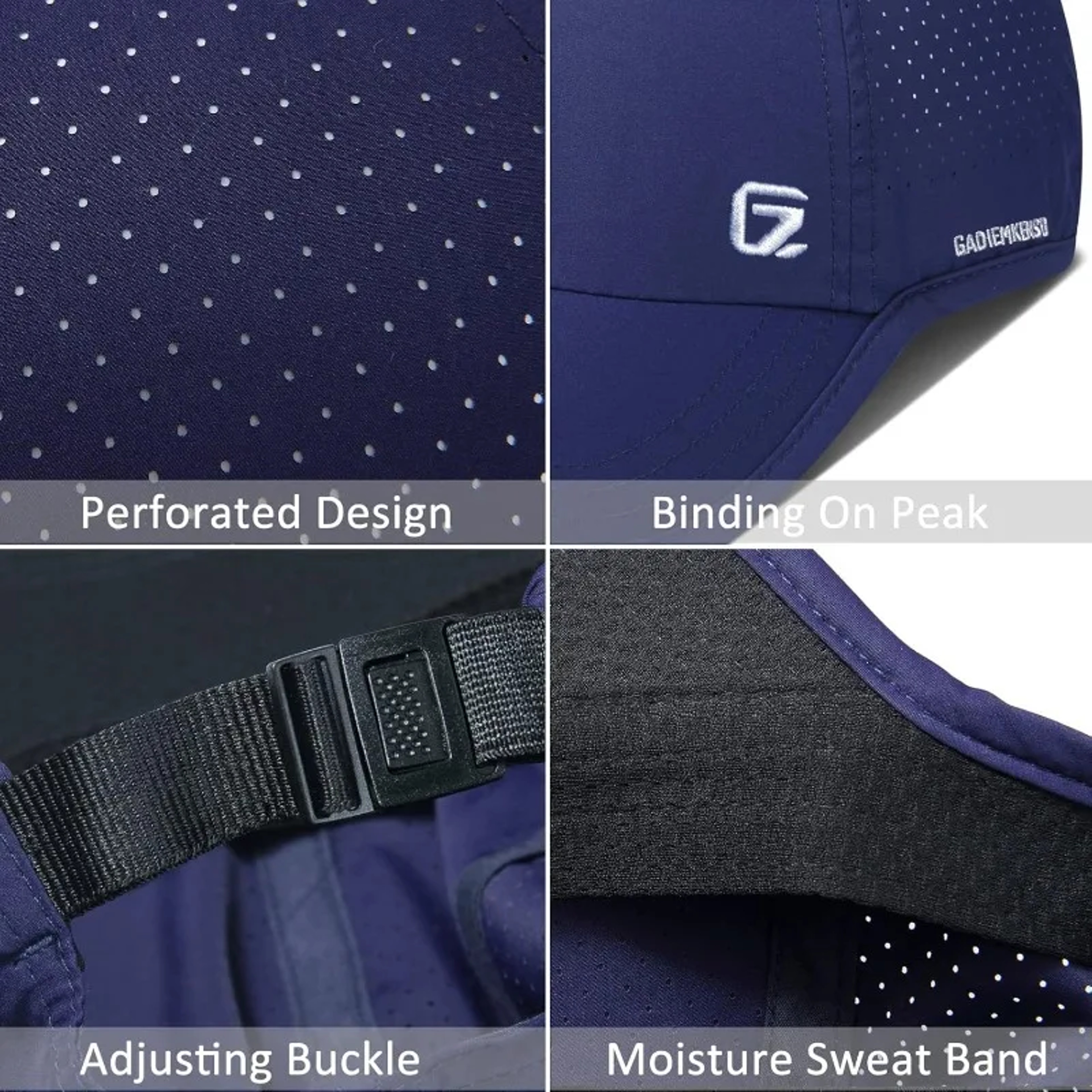 Quick Dry Running Cap Lightweight Breathable Summer Sports Hat 1