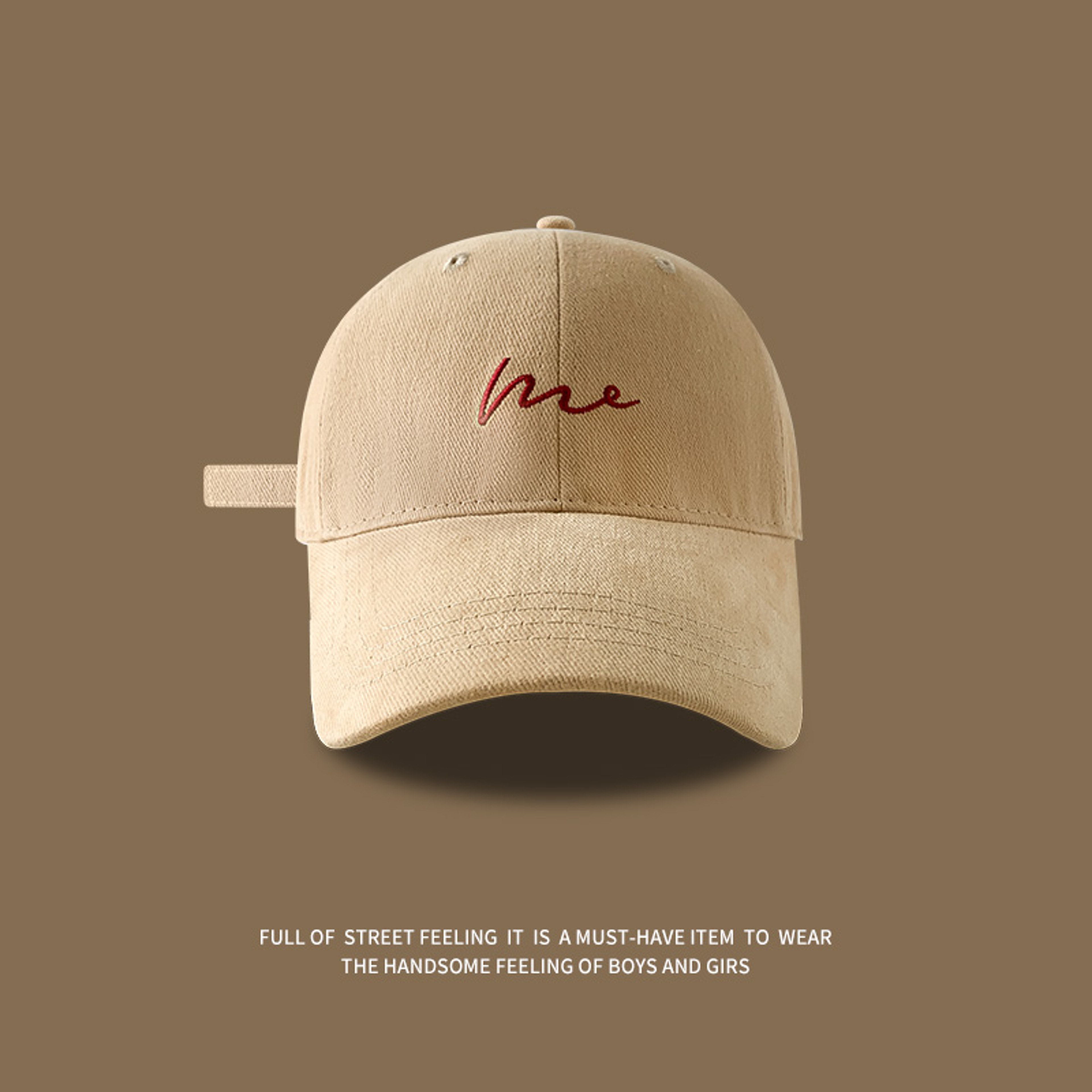 Face ID Embroidered Baseball Cap Adjustable Mens Duckbill Hat For Casual Everyday Style 4
