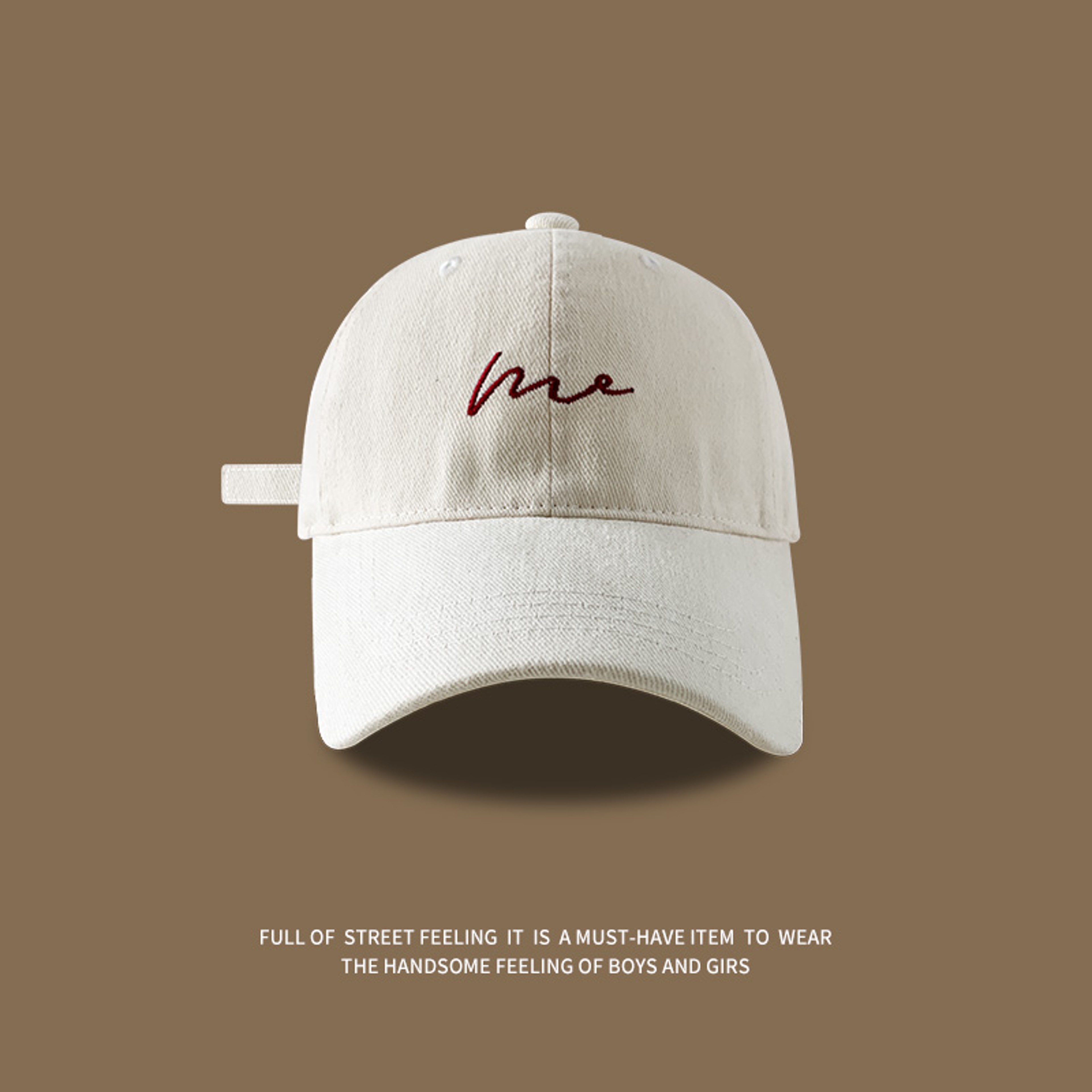 Face ID Embroidered Baseball Cap Adjustable Mens Duckbill Hat For Casual Everyday Style 5