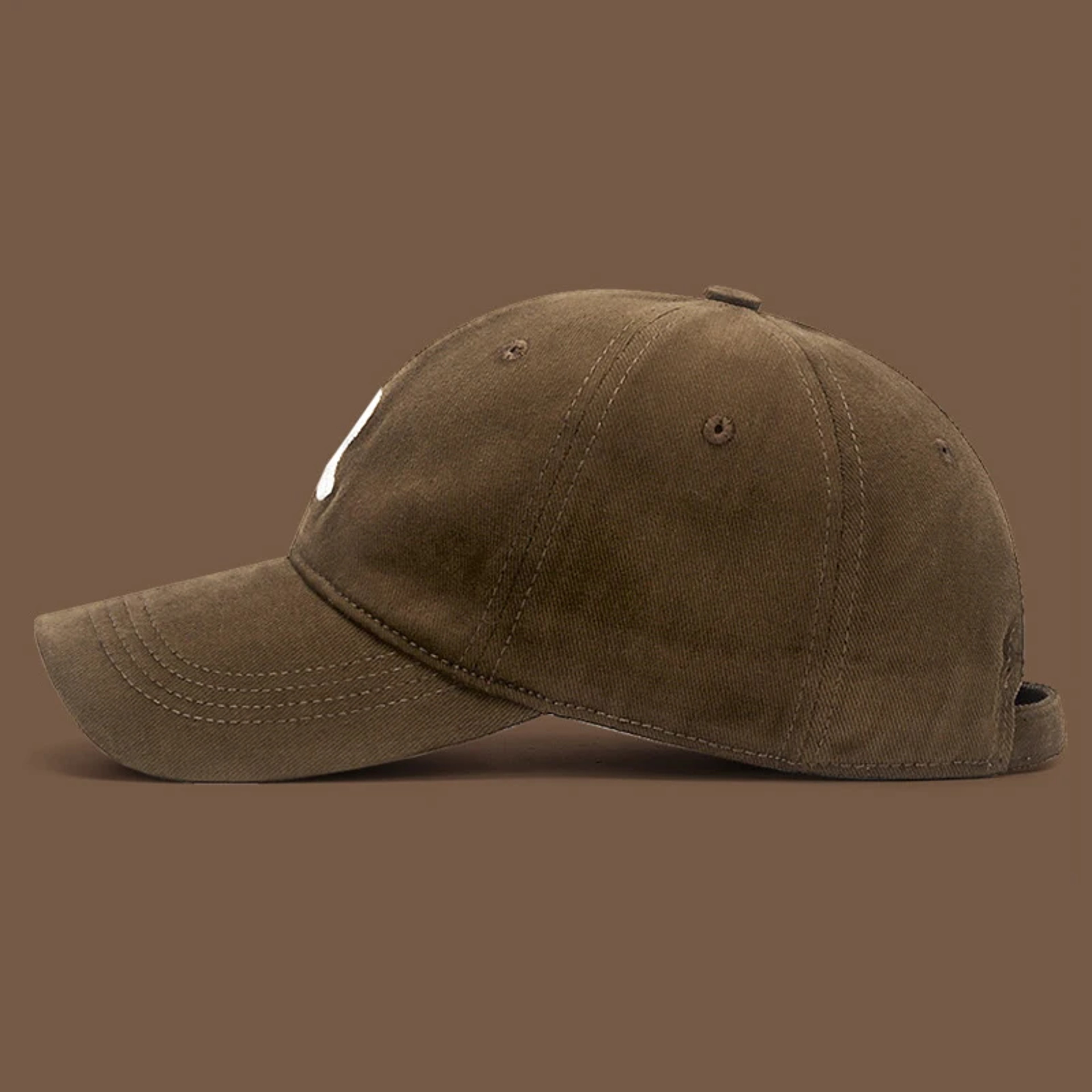 Oversized Baseball Cap For Big Heads Korean Style Unisex Cotton Embroidered Hat 3